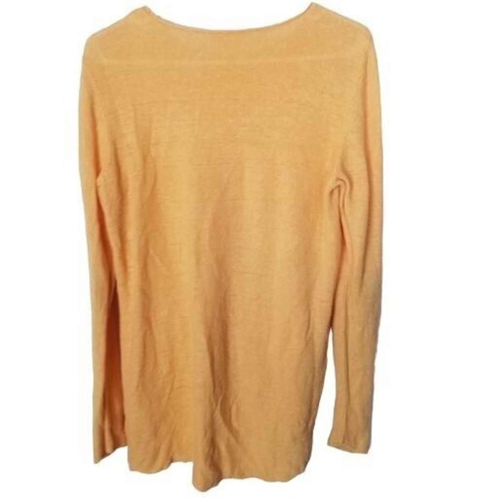 Eileen Fisher Eileen Fisher Womens Organic Linen Sweater M Quiet Luxury Size M / US 6-8 / IT 42-44 - 8 Thumbnail