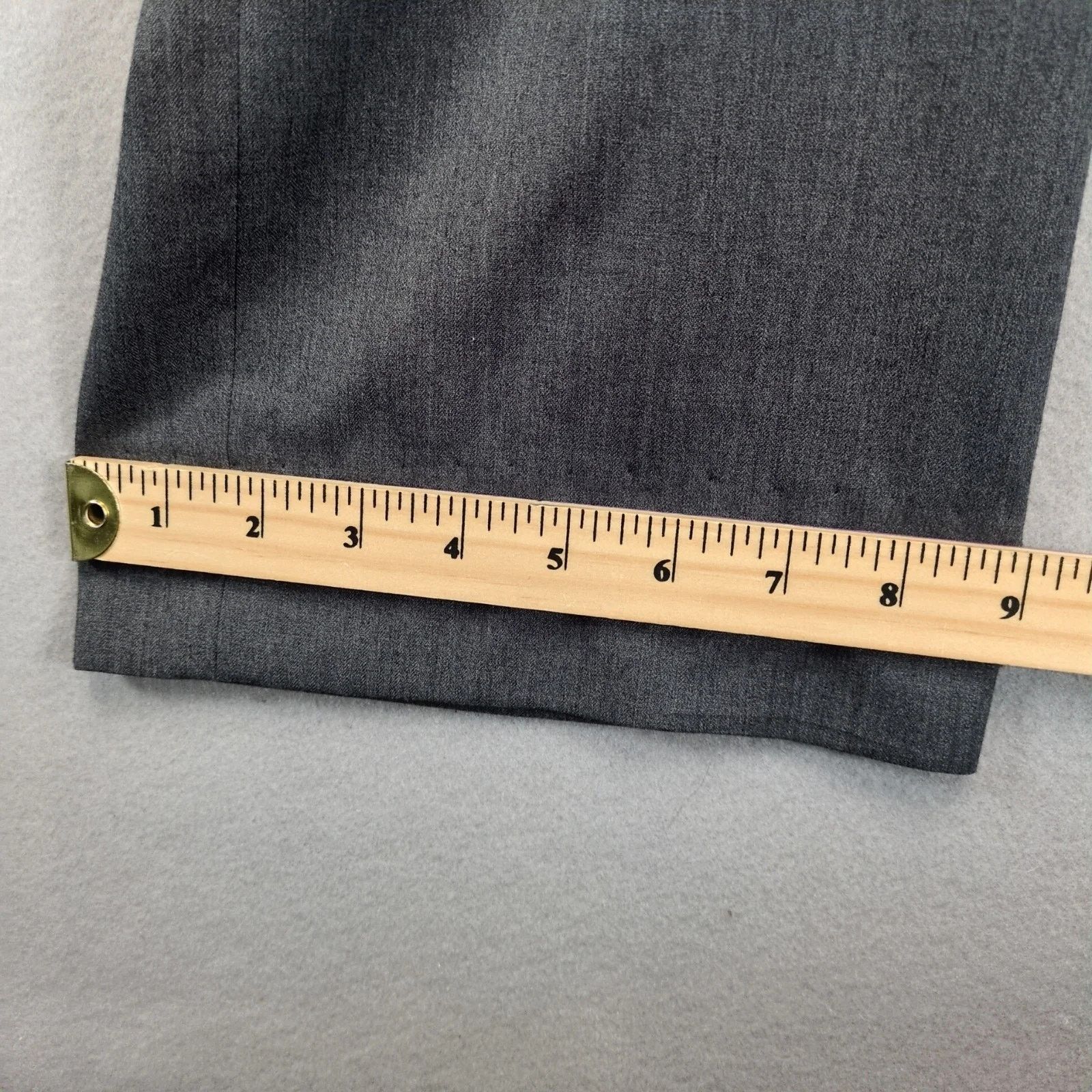 Other Louis Raphael Gray Dress Pants Men's 40x31 Slacks Flat Front Size 40S - 6 Thumbnail