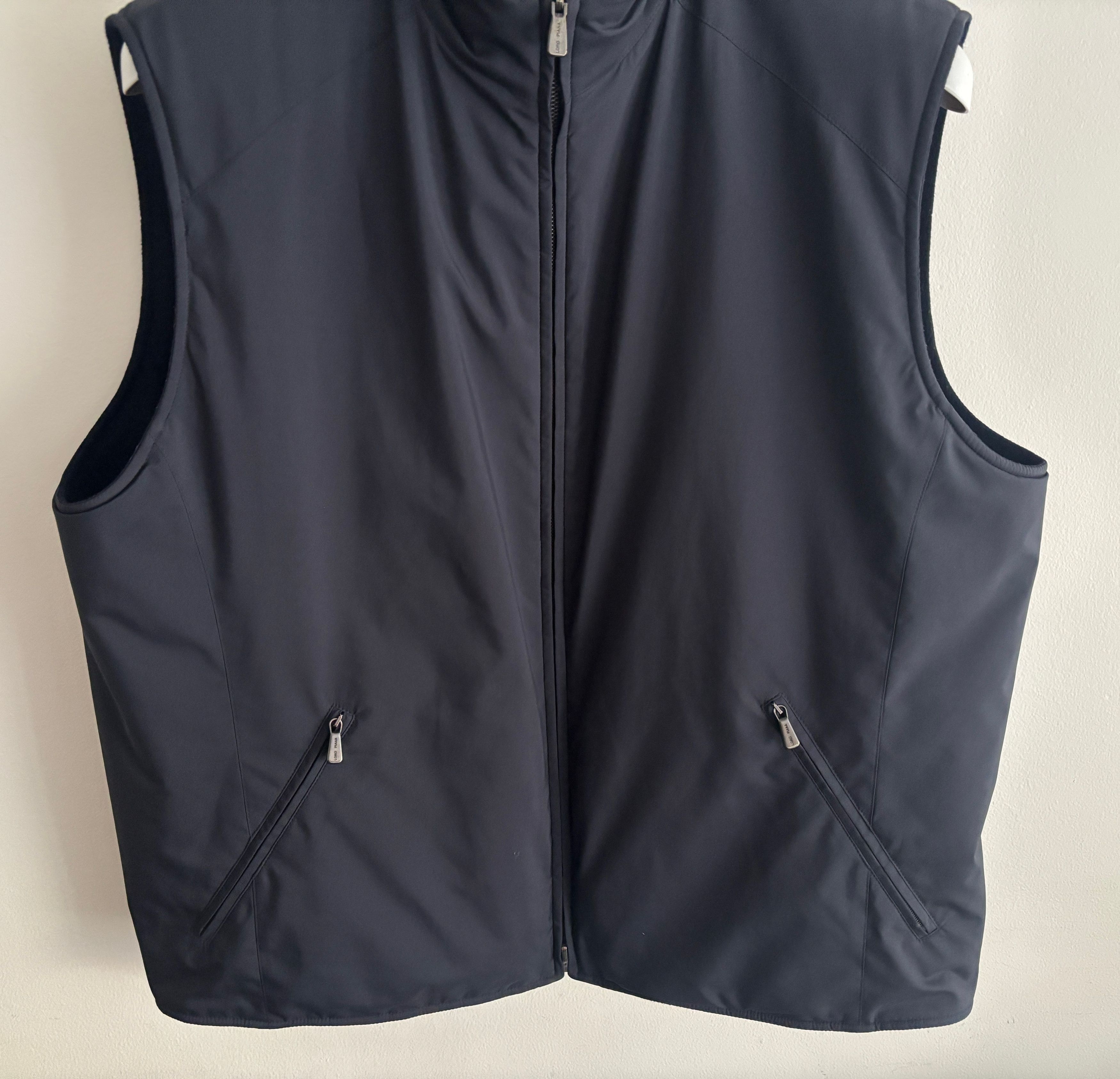 Loro Piana $4500 Storm System Reversible Navy Cashmere Nylon Vest - XXL Size US XXL / EU 58 / 5 - 13 Thumbnail