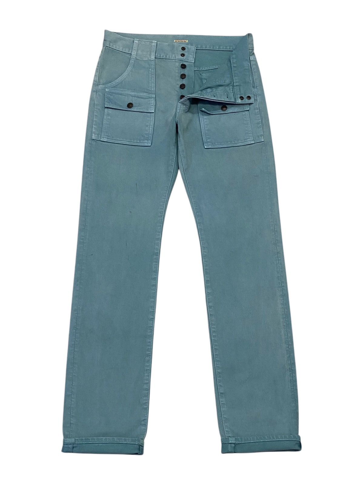 Kapital Kapita Corduroy Denim Bushpants Size US 31 - 2 Thumbnail