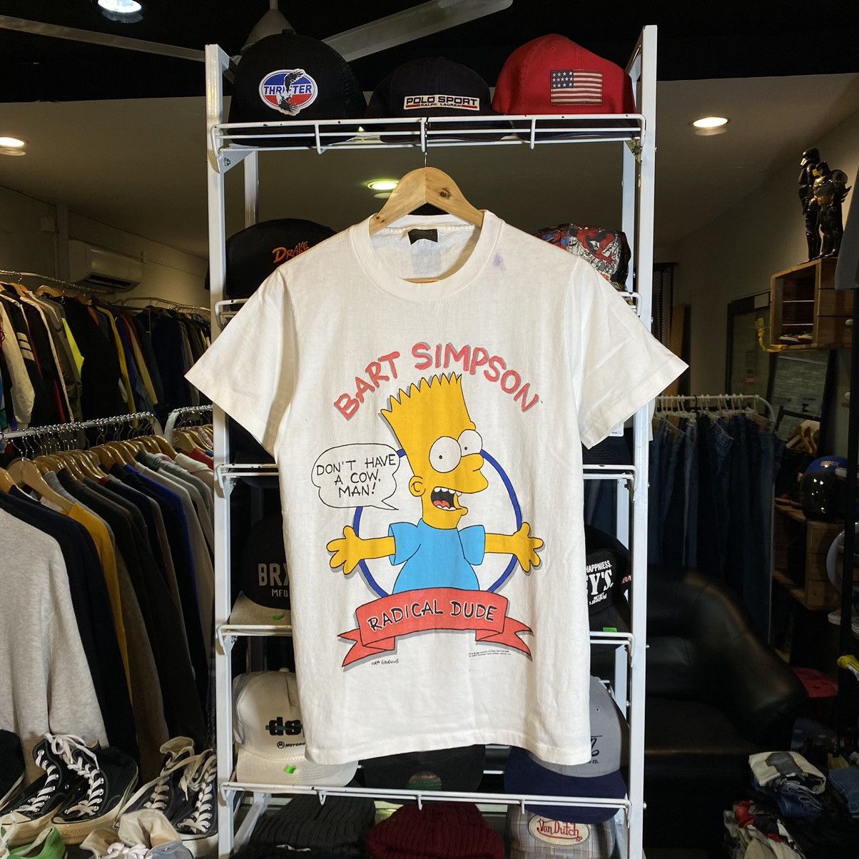 Changes Rare vtg89s - Bart Simpsons Radical Dude Size US M / EU 48-50 / 2 - 1 Thumbnail
