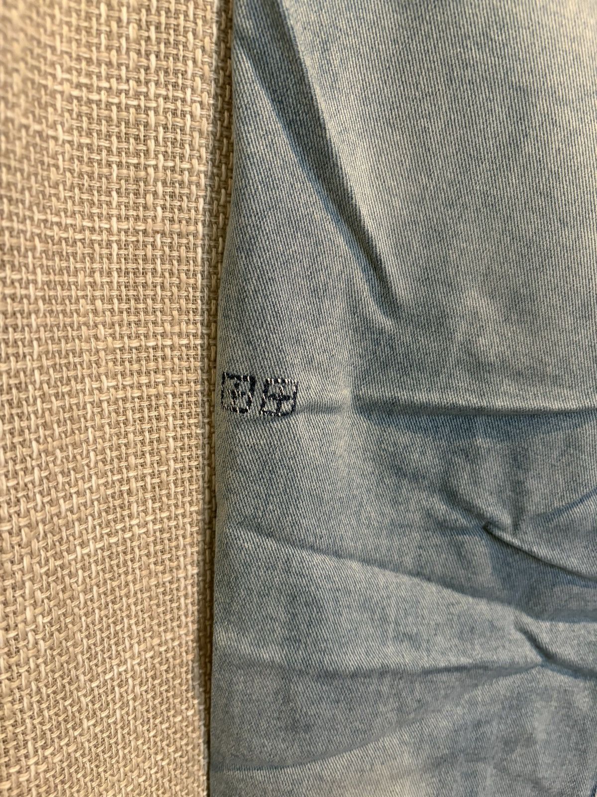 Ksubi Ksubi Chitch Philly Blue Lightwashed Distressed Crash Denim Size US 34 / EU 50 - 4 Thumbnail