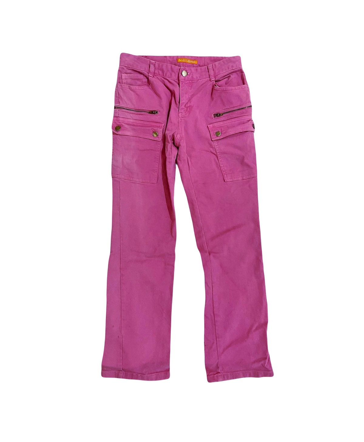 Dolce & Gabbana × Japanese Brand × Seditionaries NAF NAF Y2K hot pink pants 💖🎀 Size 26" / US 2 / IT 38 - 1 Thumbnail