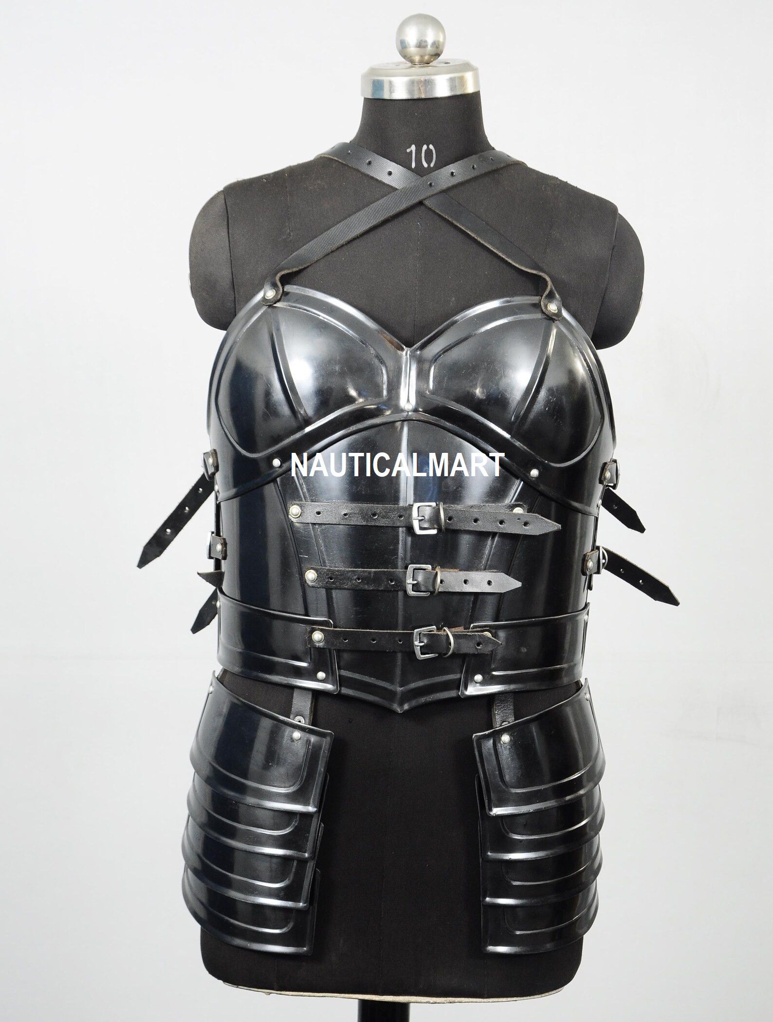 Other Medieval Lady Armor Suit Brave Female Knight Cuirass Size ONE SIZE - 2 Thumbnail