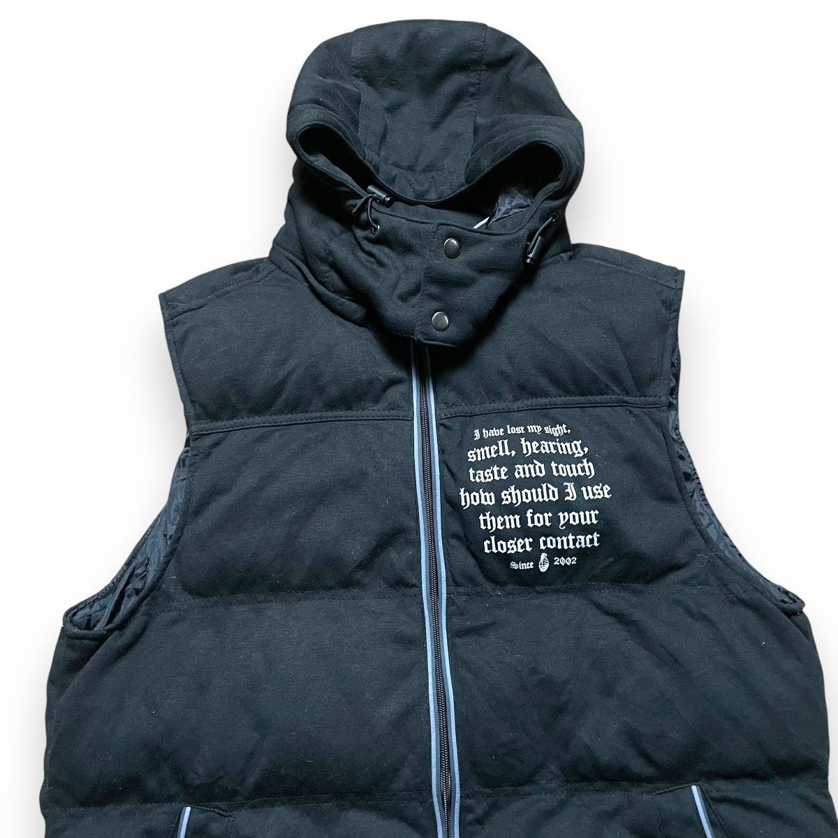 If Six Was Nine 🇯🇵 SPLENDID SASTIFACTION PUNK GOTHIC HOODIE VEST JACKET Size US XXL / EU 58 / 5 - 2 Thumbnail