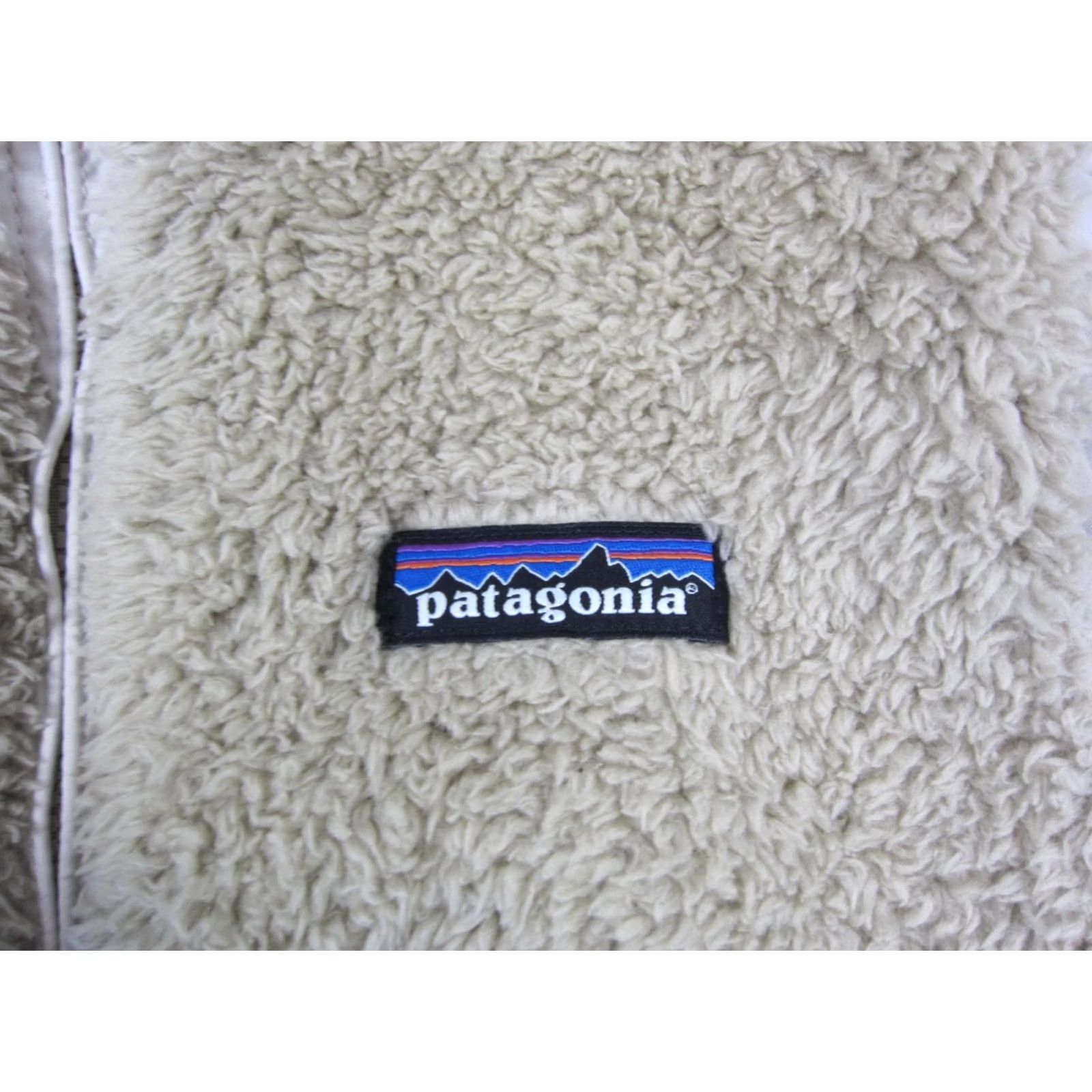 Patagonia Patagonia Vest Womens Small Beige Los Gatos Sherpa Fleece Full Zip Retro Pile Size S / US 4 / IT 40 - 3 Thumbnail