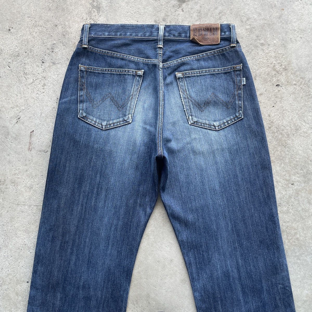 Edwin W31x33.5 Vintage Edwin 404 Denim Faded Pants Jeans Size US 31 - 10 Thumbnail