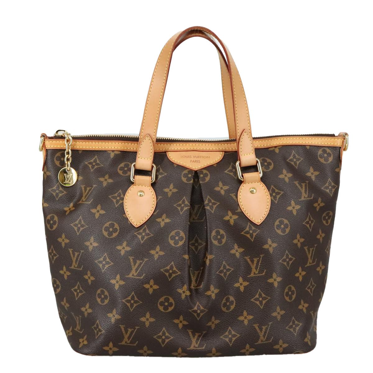 Louis Vuitton Palermo Brown Canvas Tote Bag (Pre-Owned) Size ONE SIZE - 1 Thumbnail