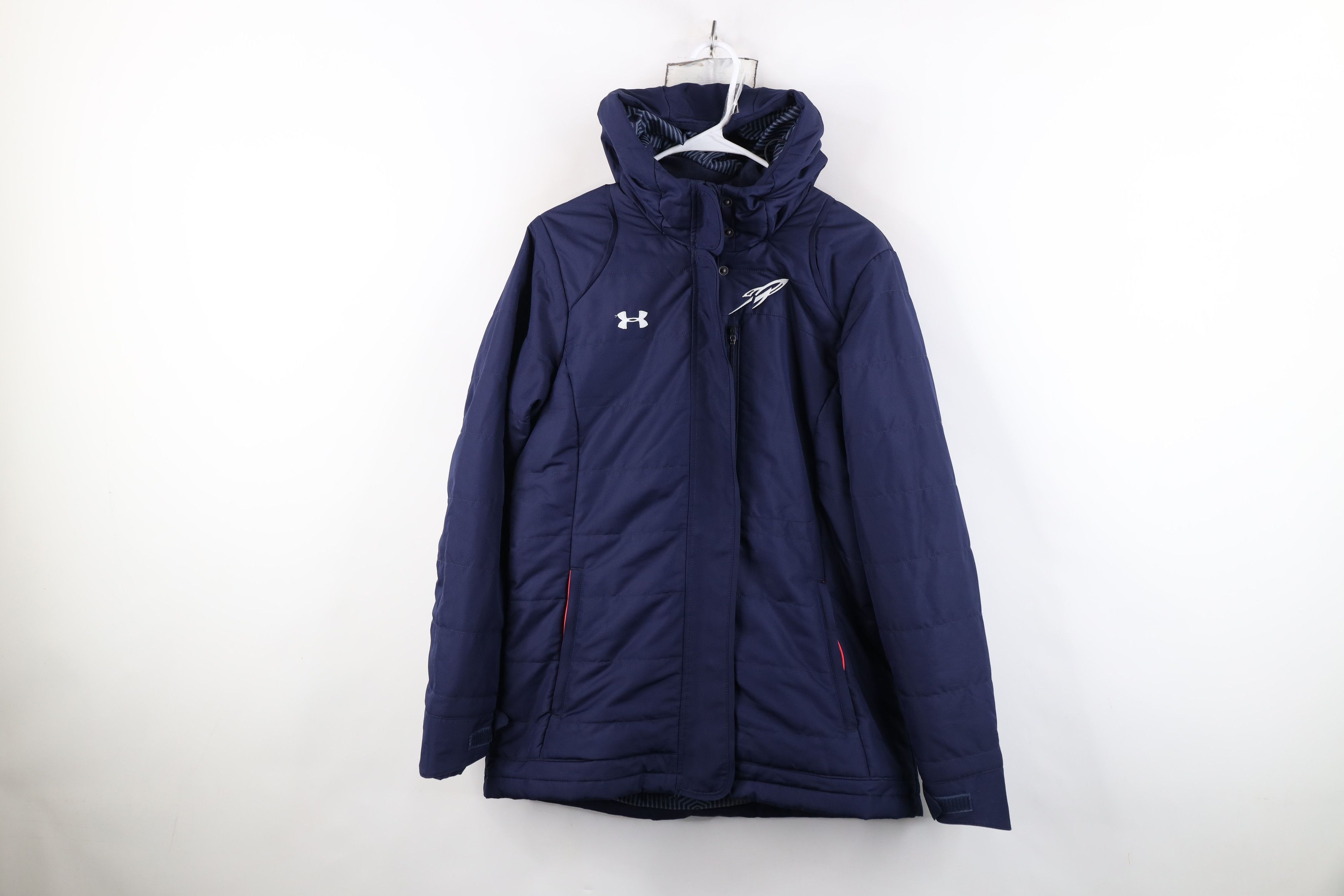 Under Armour Under Armour University of Toledo Hooded Puffer Jacket Size M / US 6-8 / IT 42-44 - 1 Thumbnail