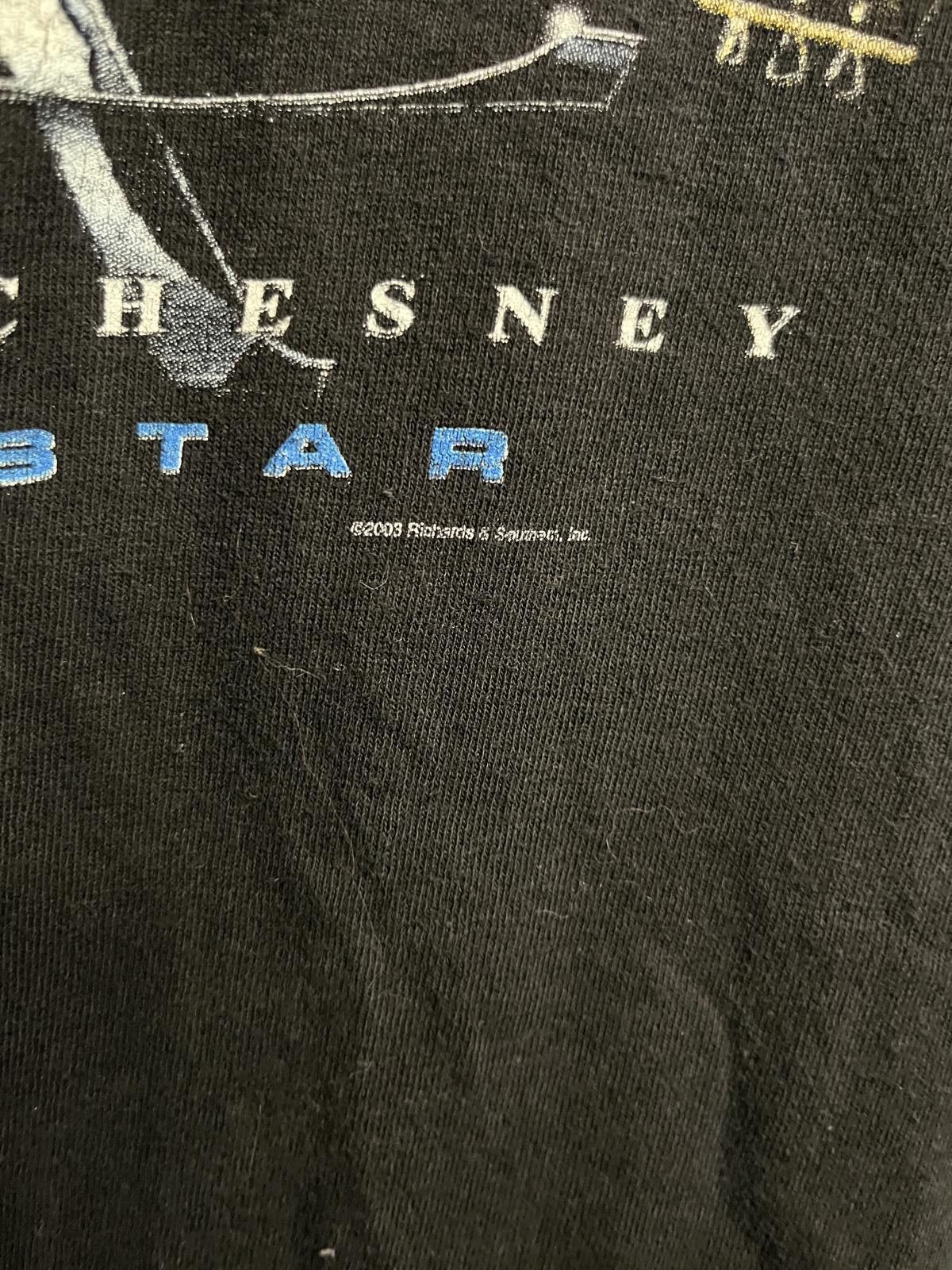 Designer Vintage Kenny Chesney T-shirt Big Star Texas Flag Shirt - L Size US L / EU 52-54 / 3 - 5 Thumbnail