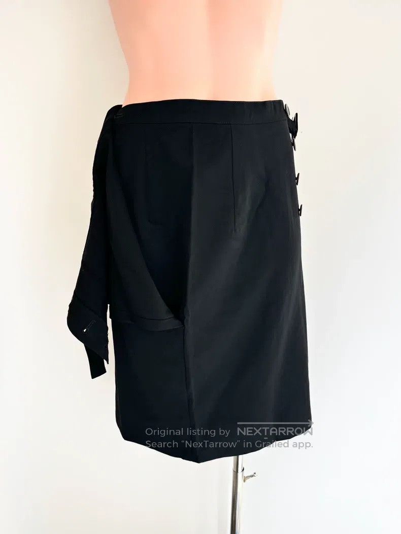 Yohji Yamamoto Yohji Yamamoto size s Distorted wool skirt Size 24" / US 00 / IT 34 - 4 Thumbnail