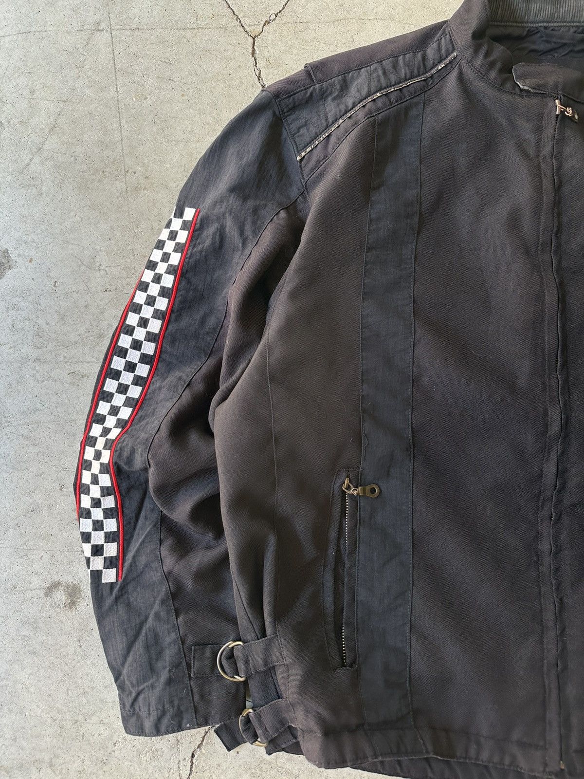 Fox Racing Vintage Y2K Biker Racing jacket Size US L / EU 52-54 / 3 - 3 Thumbnail
