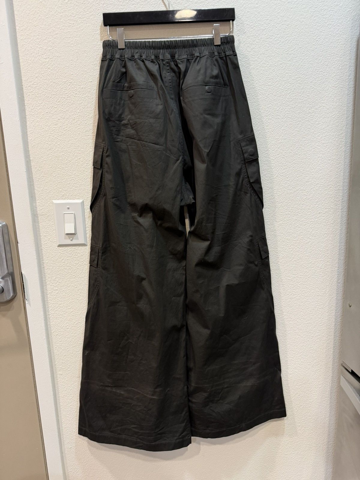 Rick Owens BNWT FW24 Cargo Bela Flare Pants 50 Size US 34 / EU 50 - 4 Thumbnail