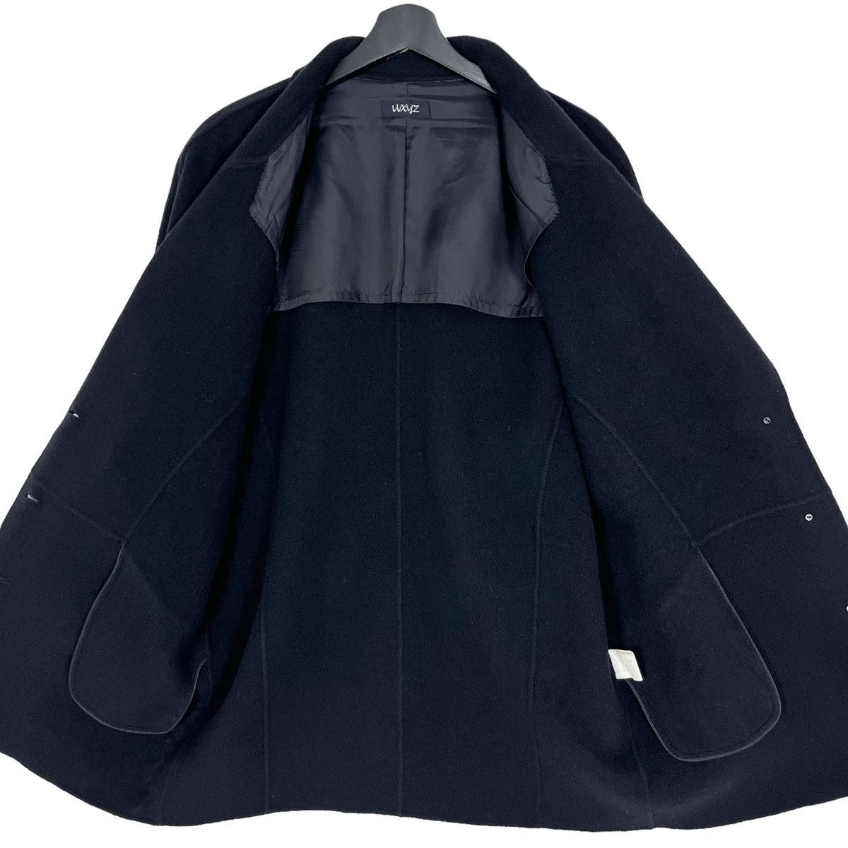 Designer × Japanese Brand × Yohji Yamamoto WXYZ Workshop Yohji Yamamoto Overcoat Size L / US 10 / IT 46 - 6 Thumbnail