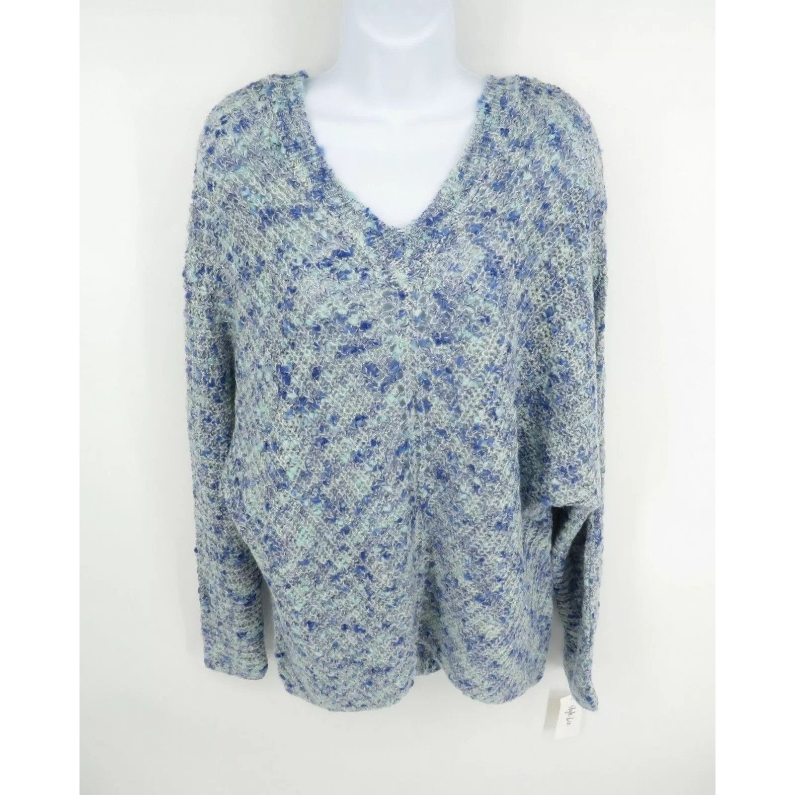 Other Style & Co Women's Pastel Pullover V-Neck Sweater S Blue NW Size S / US 4 / IT 40 - 1 Thumbnail