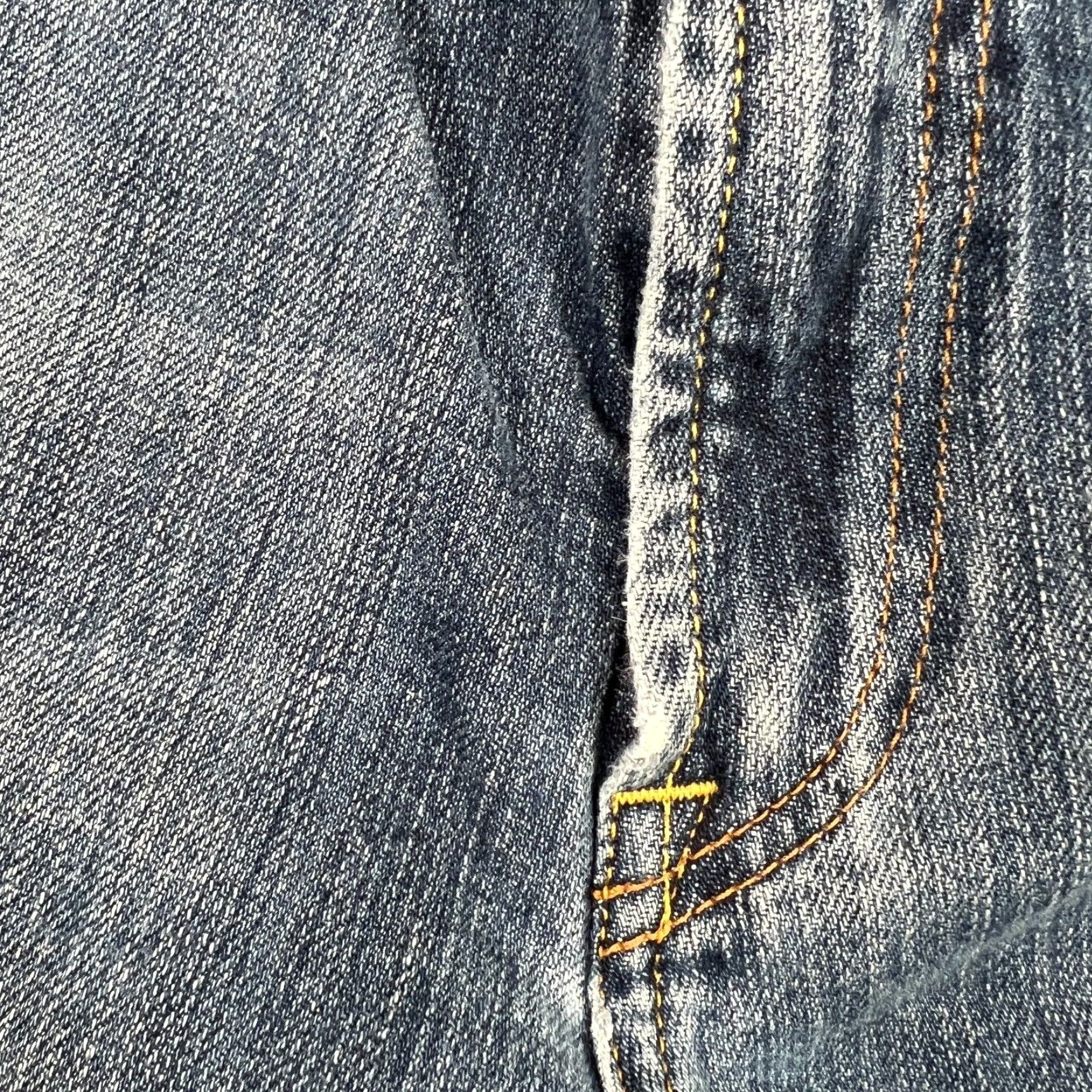 Lucky Brand Vintage Lucky Brand Dungarees Men’s Jeans Size 36 Bootcut Blue Cotton Denim Made in USA Size US 36 / EU 52 - 7 Thumbnail