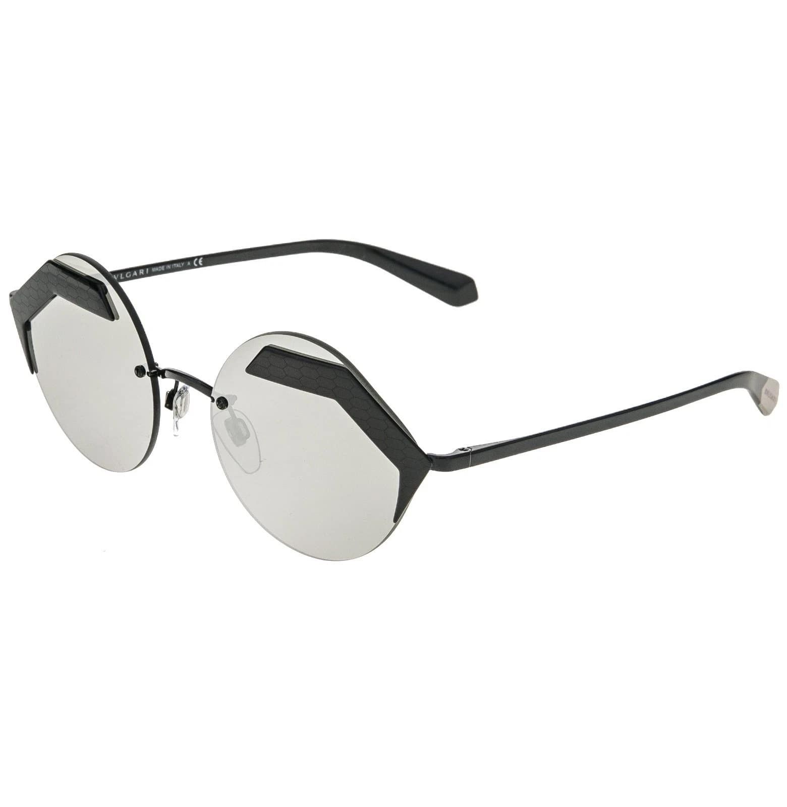 Bvlgari BVLGARI BV6089 6089 SERPENTEYES Black Silver Mirror Metal Size ONE SIZE - 10 Thumbnail