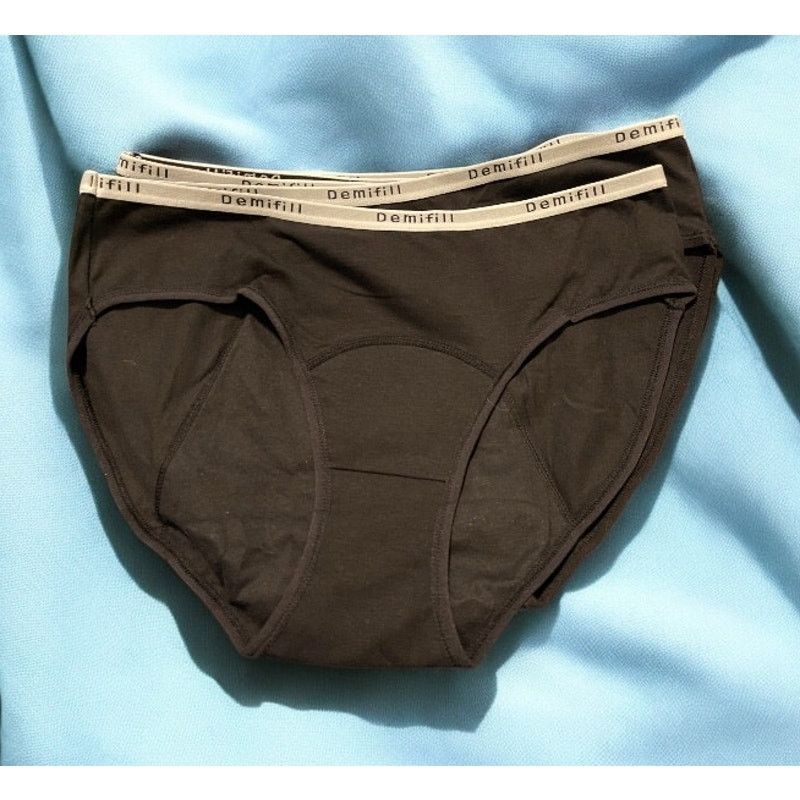 Unknown London 6-Pack Teen Girls Menstrual Period Briefs Leak Proof Sz L Size ONE SIZE - 4 Thumbnail