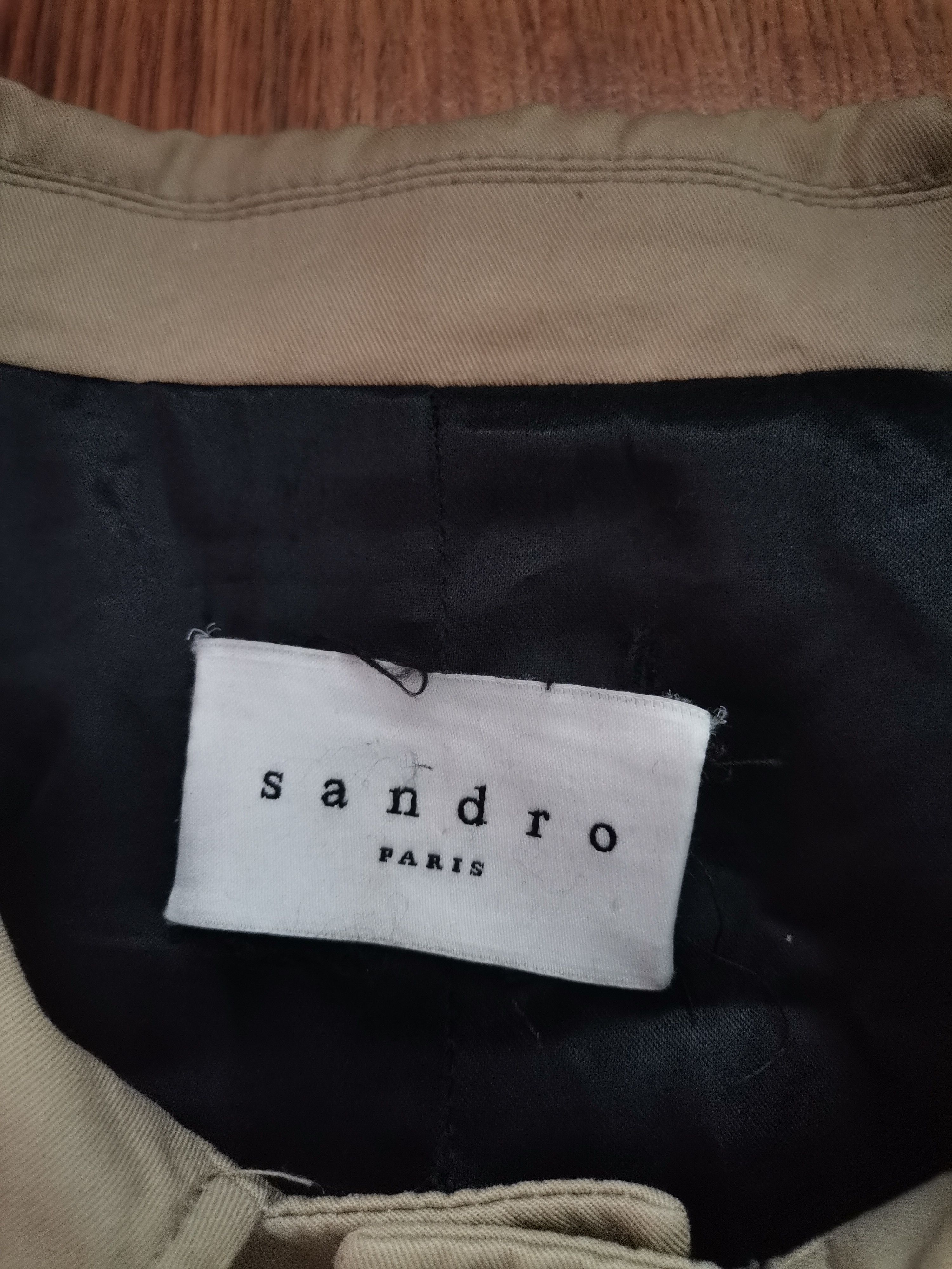 Sandro Sandro Trench Coat Size US XL / EU 56 / 4 - 2 Thumbnail