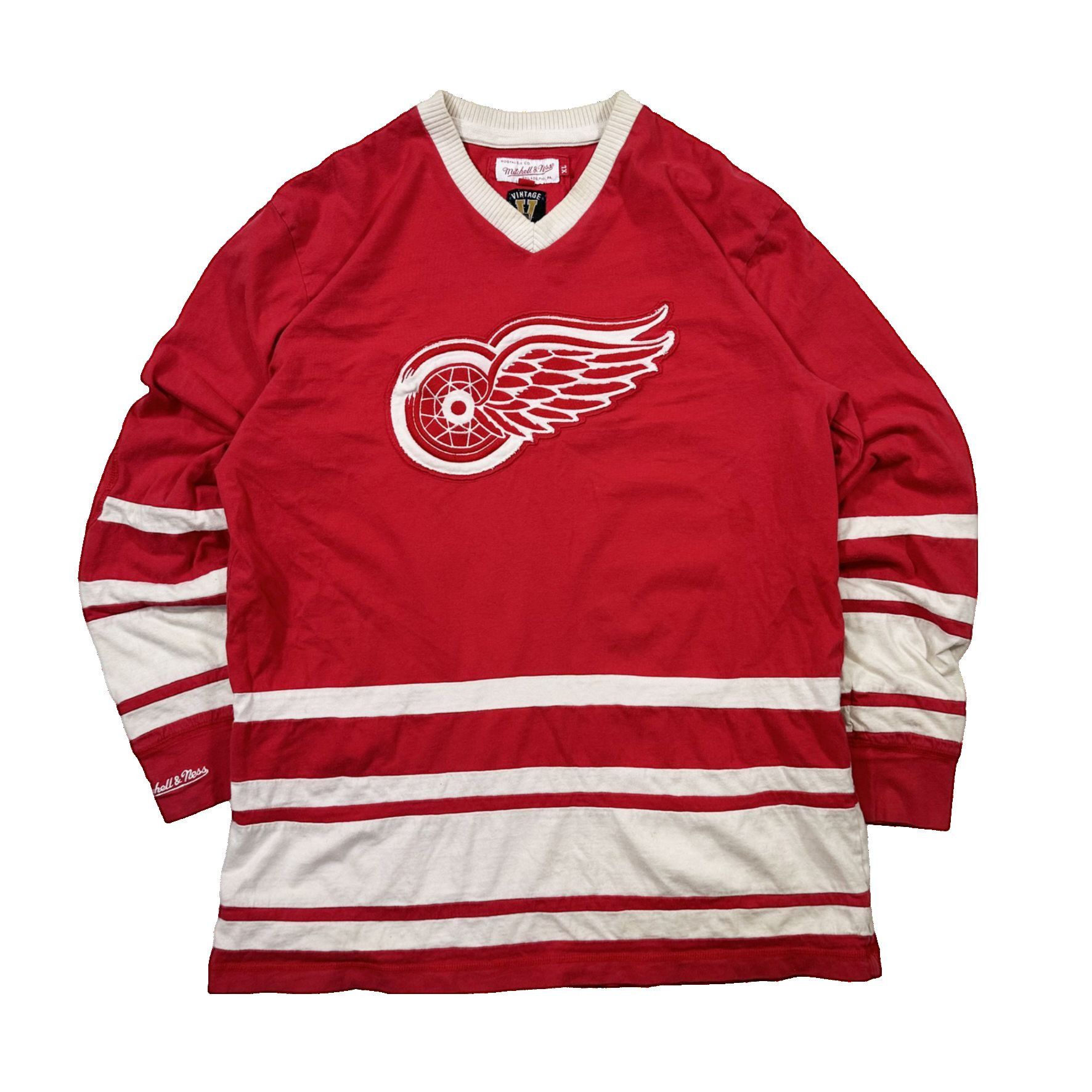 Ccm × Vintage Detroit Red Wings CCM Tupac Hockey NHL Jersey 2pac