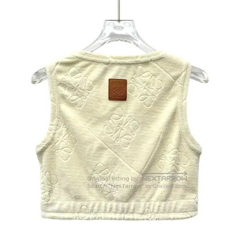 Loewe LOEWE Beige Cotton Women's T-Shirt . Size S / US 4 / IT 40 - 2 Thumbnail