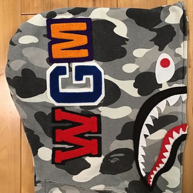 Bape × Nigo NFS limited BAPE camo shark full zip hoodie a bathing ape Size US M / EU 48-50 / 2 - 4 Thumbnail