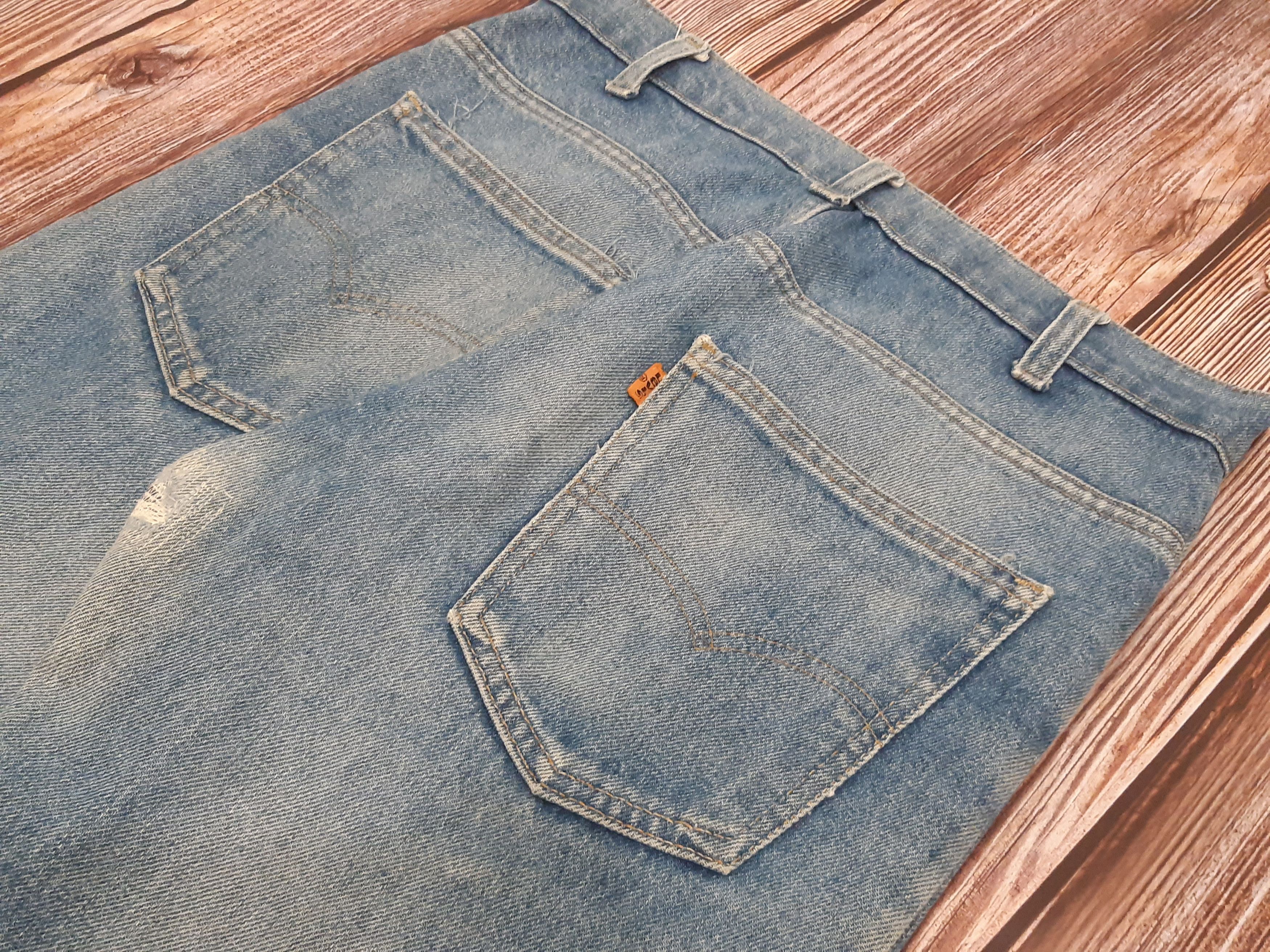 Levi's Levis 646 Bell Bottom Flare Bootcut Orange Tab TALON Jeans Size US 30 / EU 46 - 12 Thumbnail