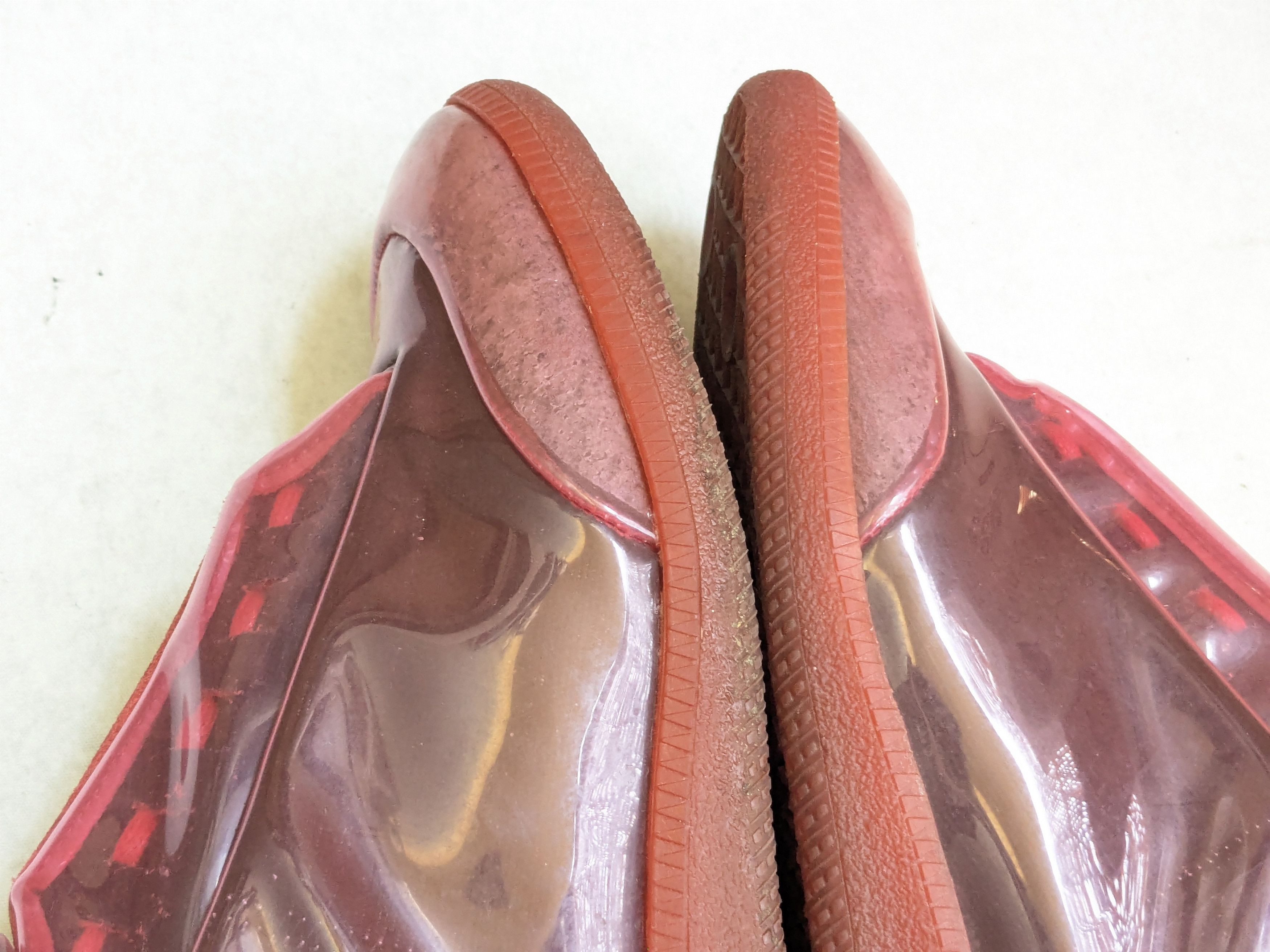 Maison Margiela Maison Margiela Future Sneakers Red PVC 9 42 High Tops Size US 9 / EU 42 - 12 Thumbnail