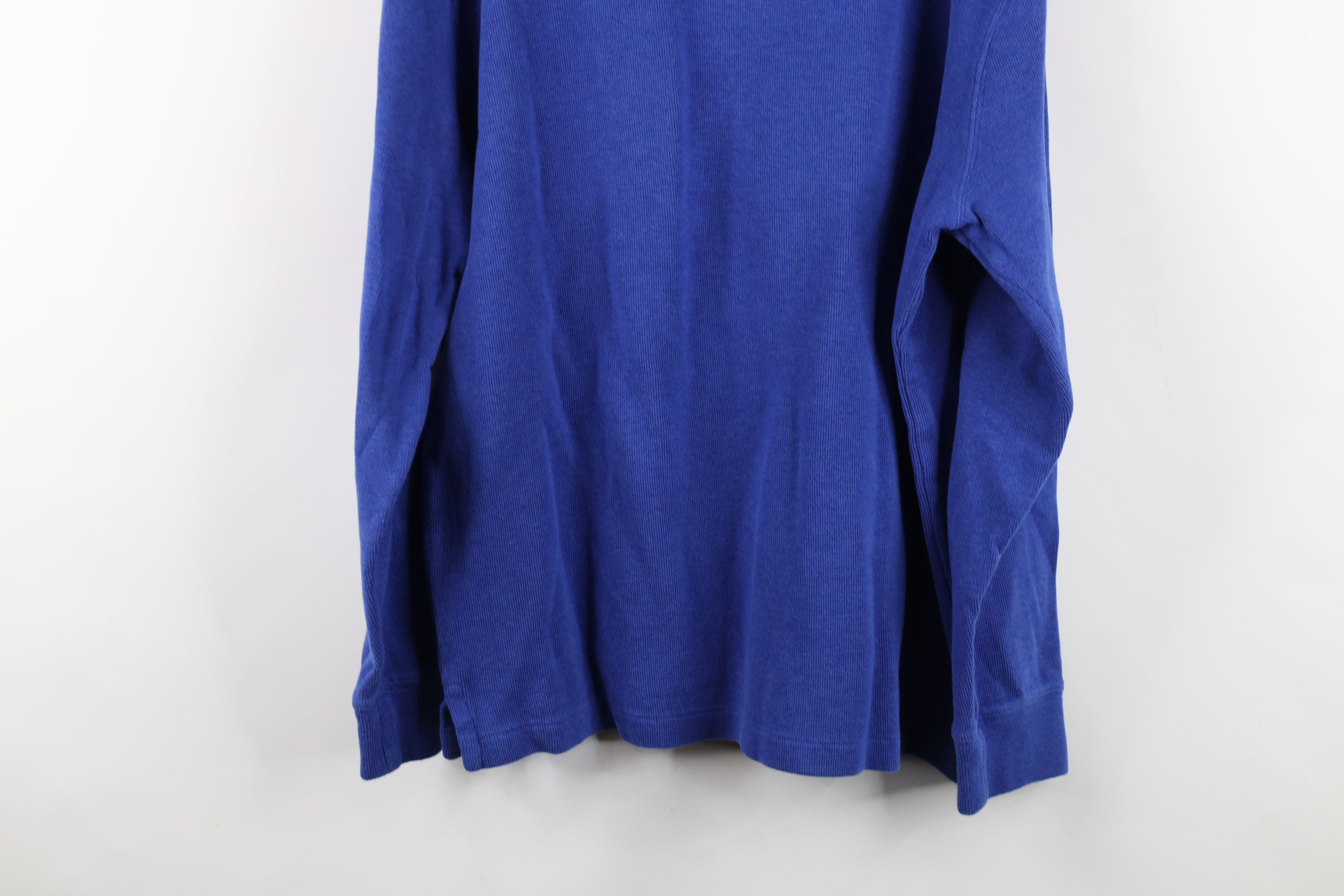 Ralph Lauren Vintage Ralph Lauren Ribbed Knit Half Zip Pullover Sweater Size US L / EU 52-54 / 3 - 14 Thumbnail
