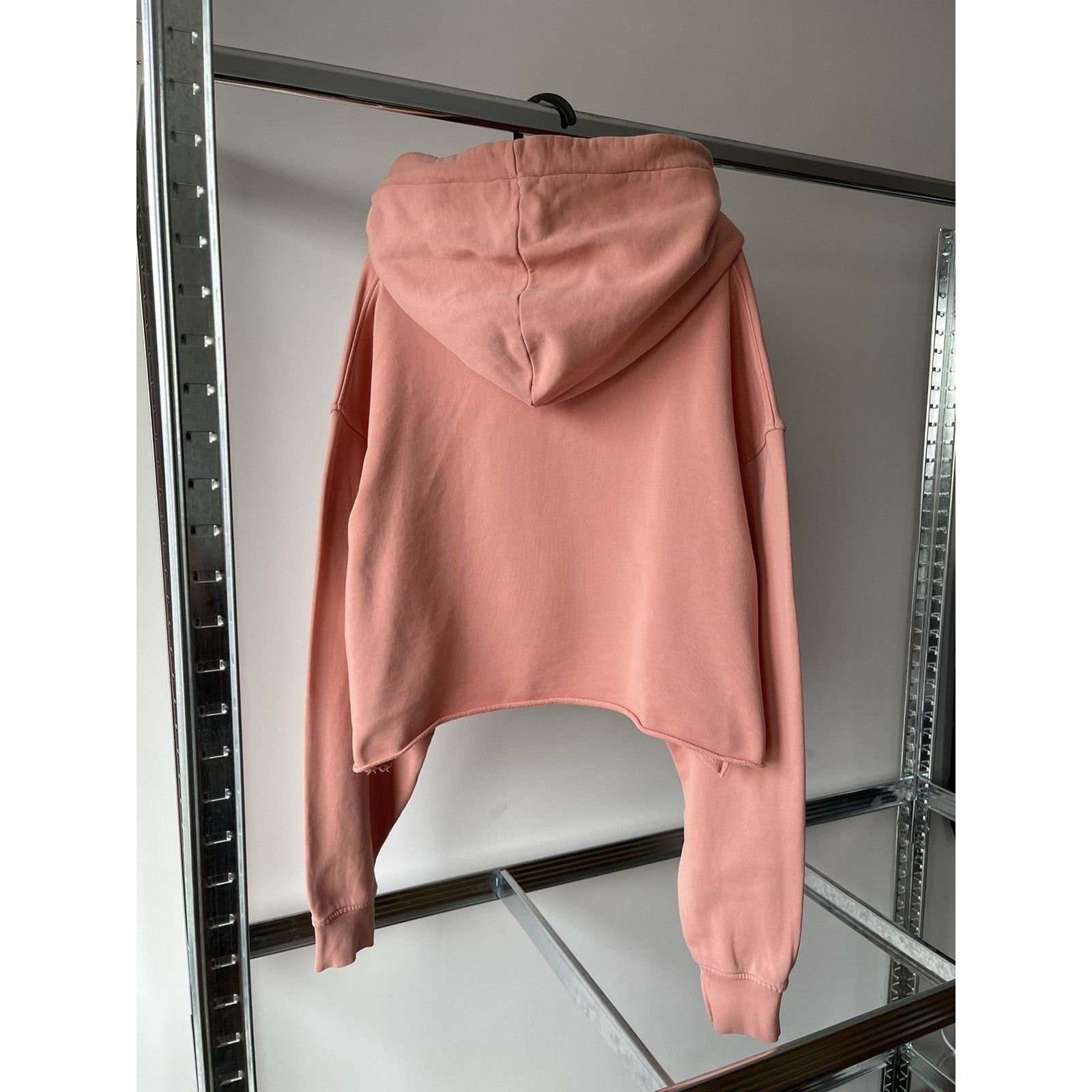 Acne Studios Acne studios hooded logo cropped sweatshirt hoodie Size M / US 6-8 / IT 42-44 - 5 Thumbnail