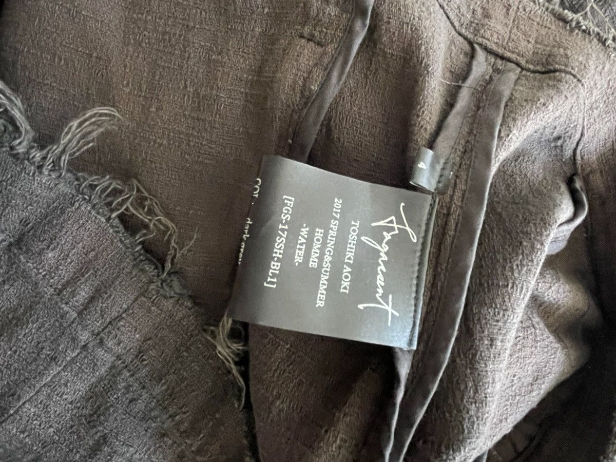 Fagassent Toshiki Aoki Cotton-Linen Blend Denim Jacket Size US M / EU 48-50 / 2 - 5 Thumbnail