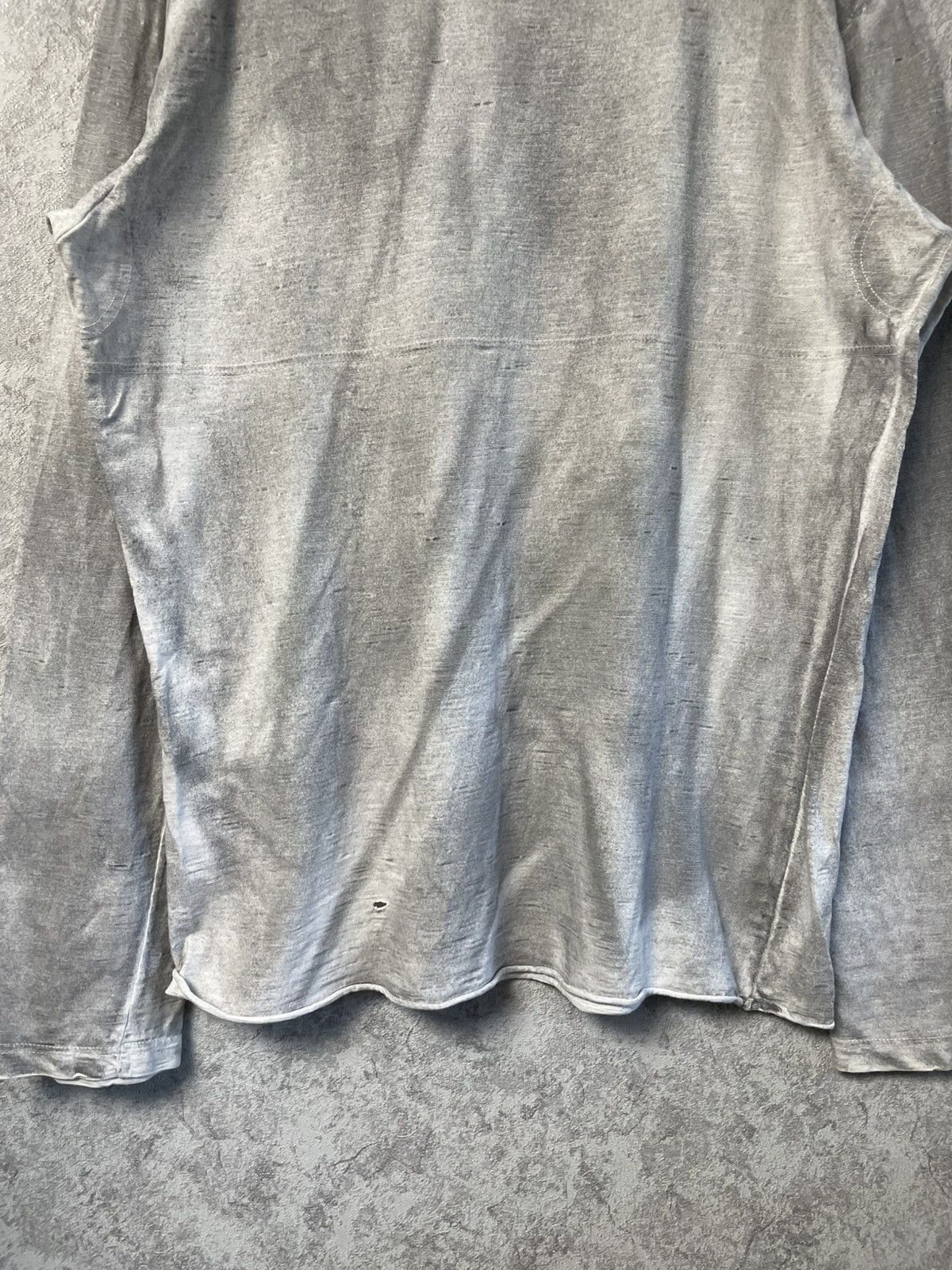 Diesel Vintage Diesel Distressed Long Sleeve Made In Italy Y2K 90s Size US XXL / EU 58 / 5 - 15 Thumbnail