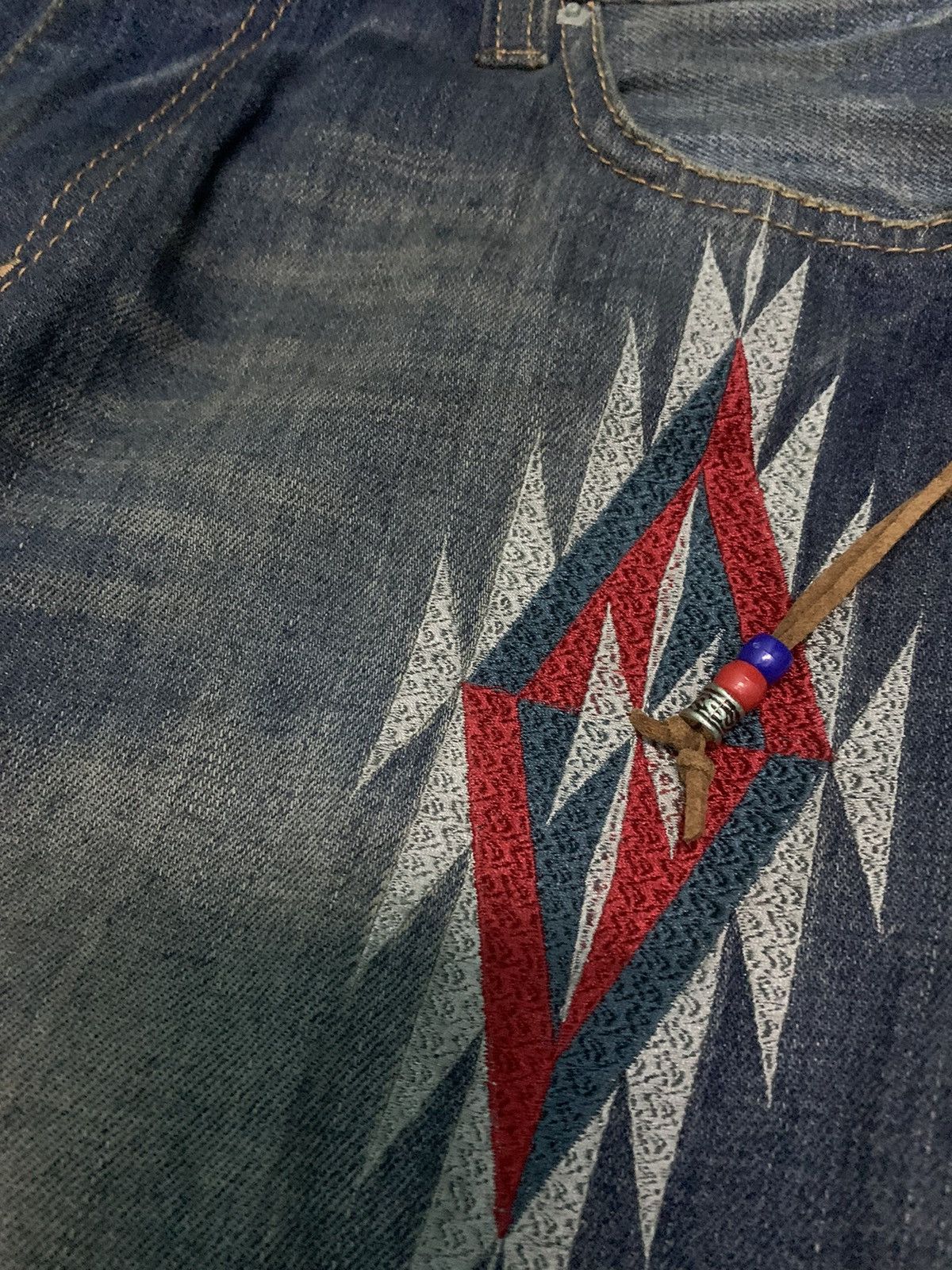 Japanese Brand Japanese Brand Buzz Spunky Blue Denim Size US 30 / EU 46 - 3 Thumbnail