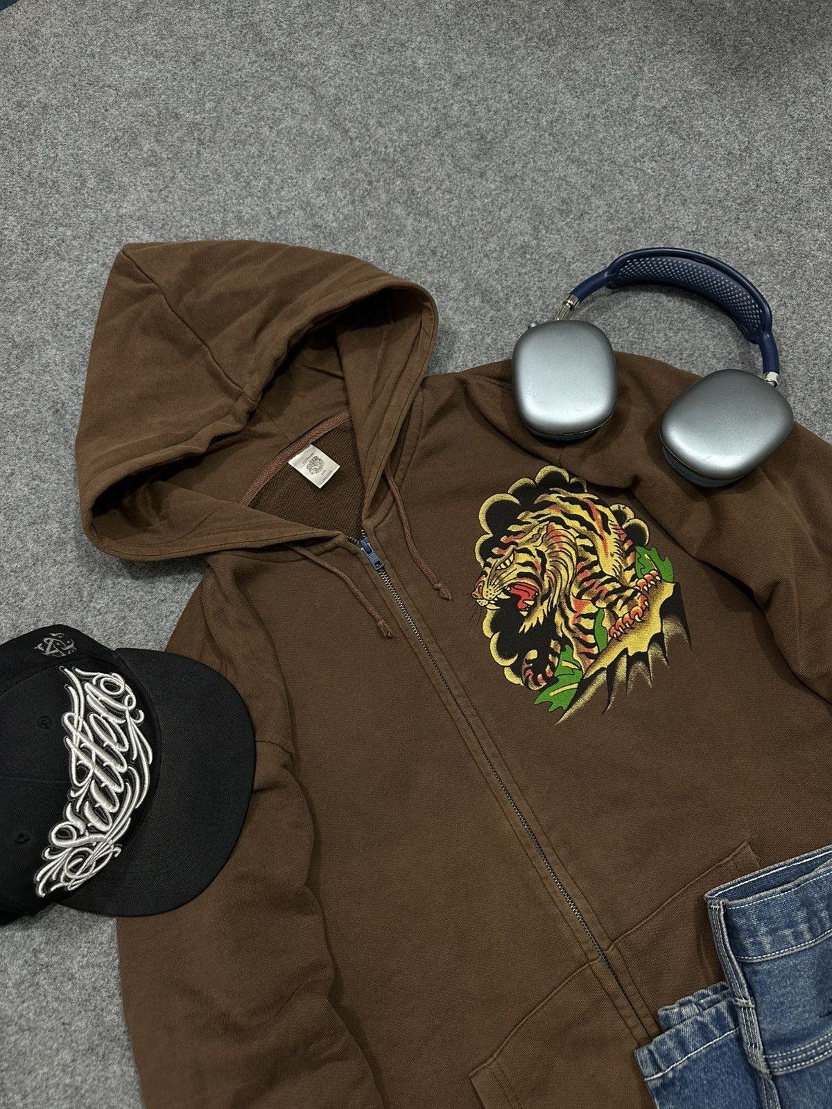 Ed Hardy Crazy Ed Hardy Zipper 🤎 Size US S / EU 44-46 / 1 - 6 Thumbnail