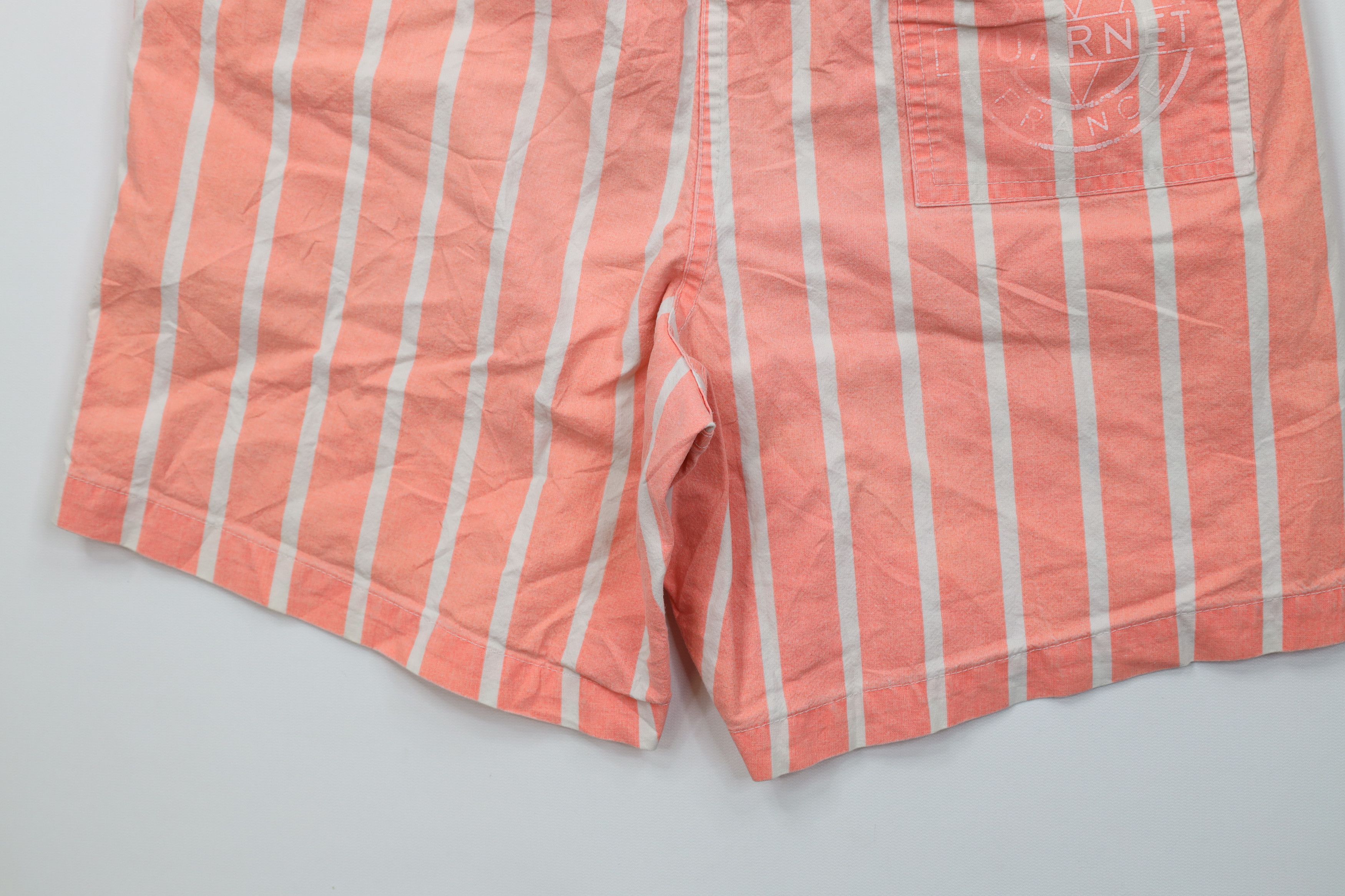 Vintage Vintage 90s Streetwear Striped Above Knee Shorts Cotton USA Size US 30 / EU 46 - 12 Thumbnail