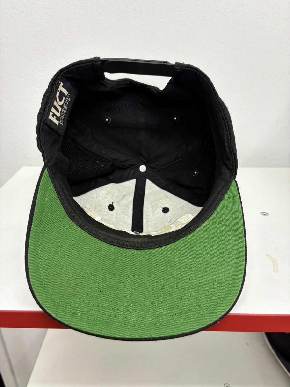 FUCT VINTAGE FUCT OG LOGO SNAPBACK GREEN/BLACK Size ONE SIZE - 7 Thumbnail