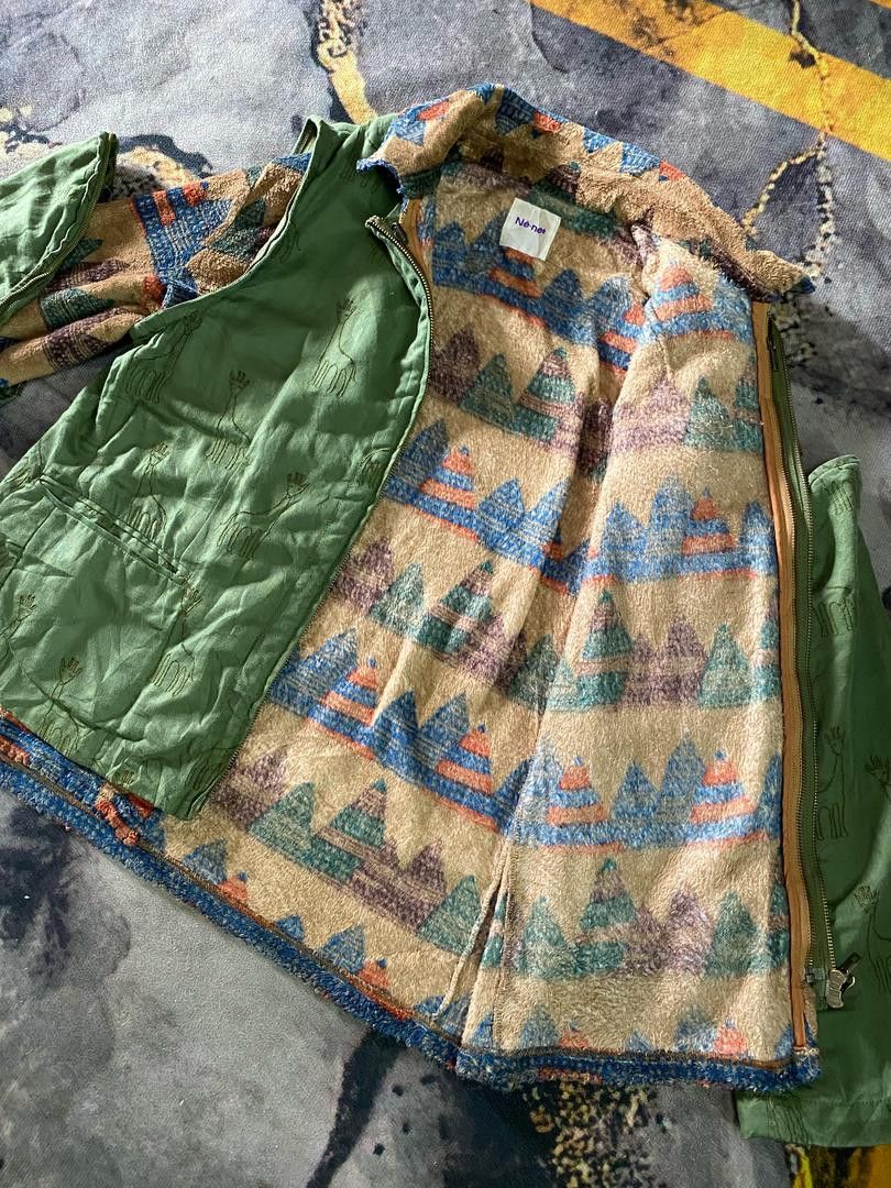 Issey Miyake × Japanese Brand × Ne-Net Ne Net By Issey Miyake 2in1 Fleece Jacket Size US S / EU 44-46 / 1 - 7 Thumbnail