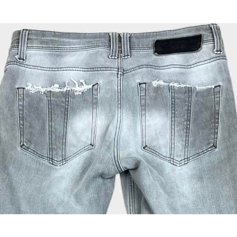 Burberry Burberry Brit | Kensington Skinny Low-Rise Gray Jeans | 26 Size 26" / US 2 / IT 38 - 4 Thumbnail