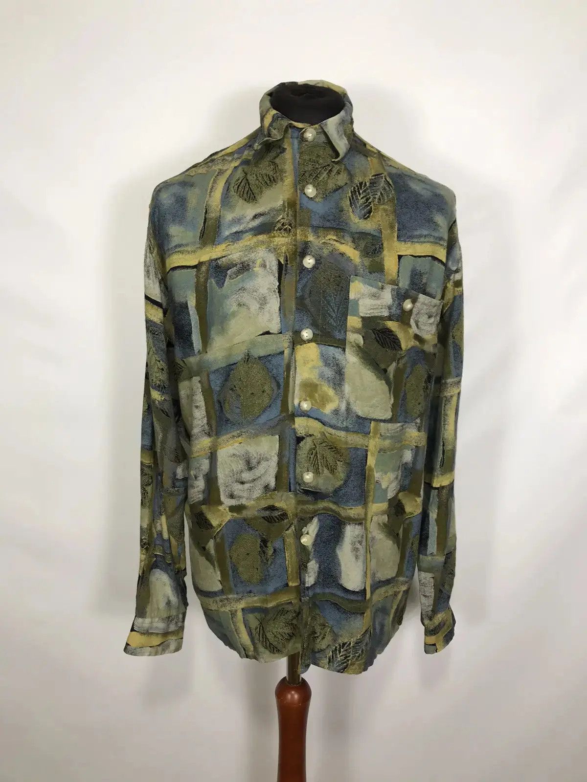 Vintage Vintage retro crazy shirt Size US M / EU 48-50 / 2 - 1 Thumbnail