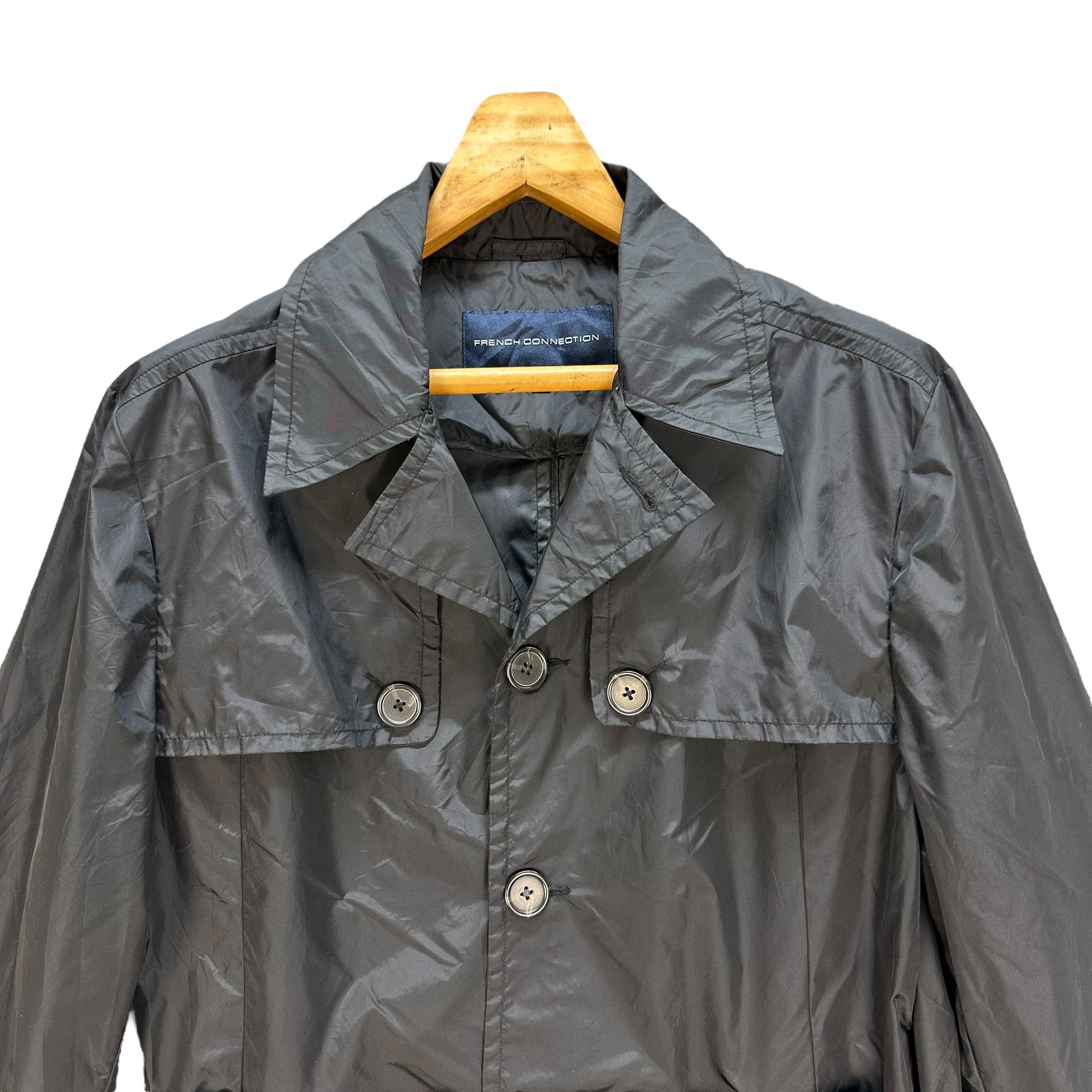 French Connection FRENCH CONNECTION Nylon Trench Coat Light Jacket #A52-1217 Size US M / EU 48-50 / 2 - 2 Thumbnail
