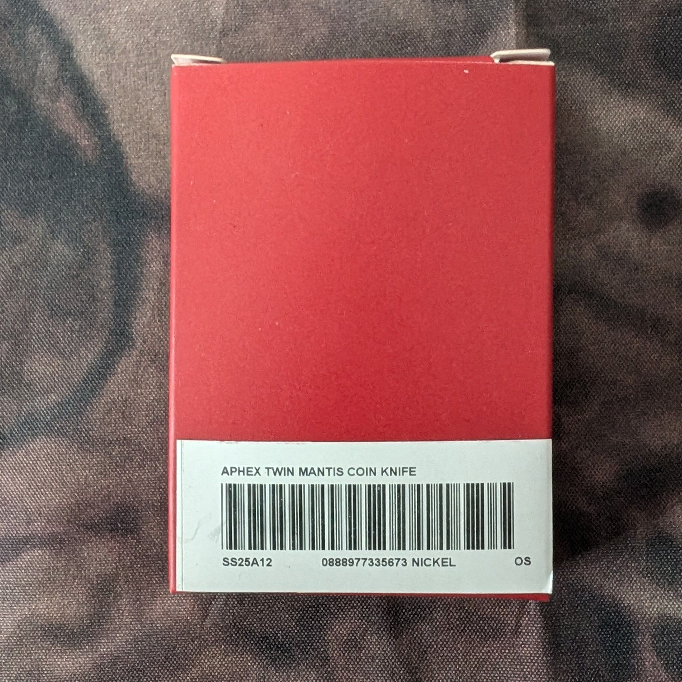 x Aphex Twin Mantis Coin Knife