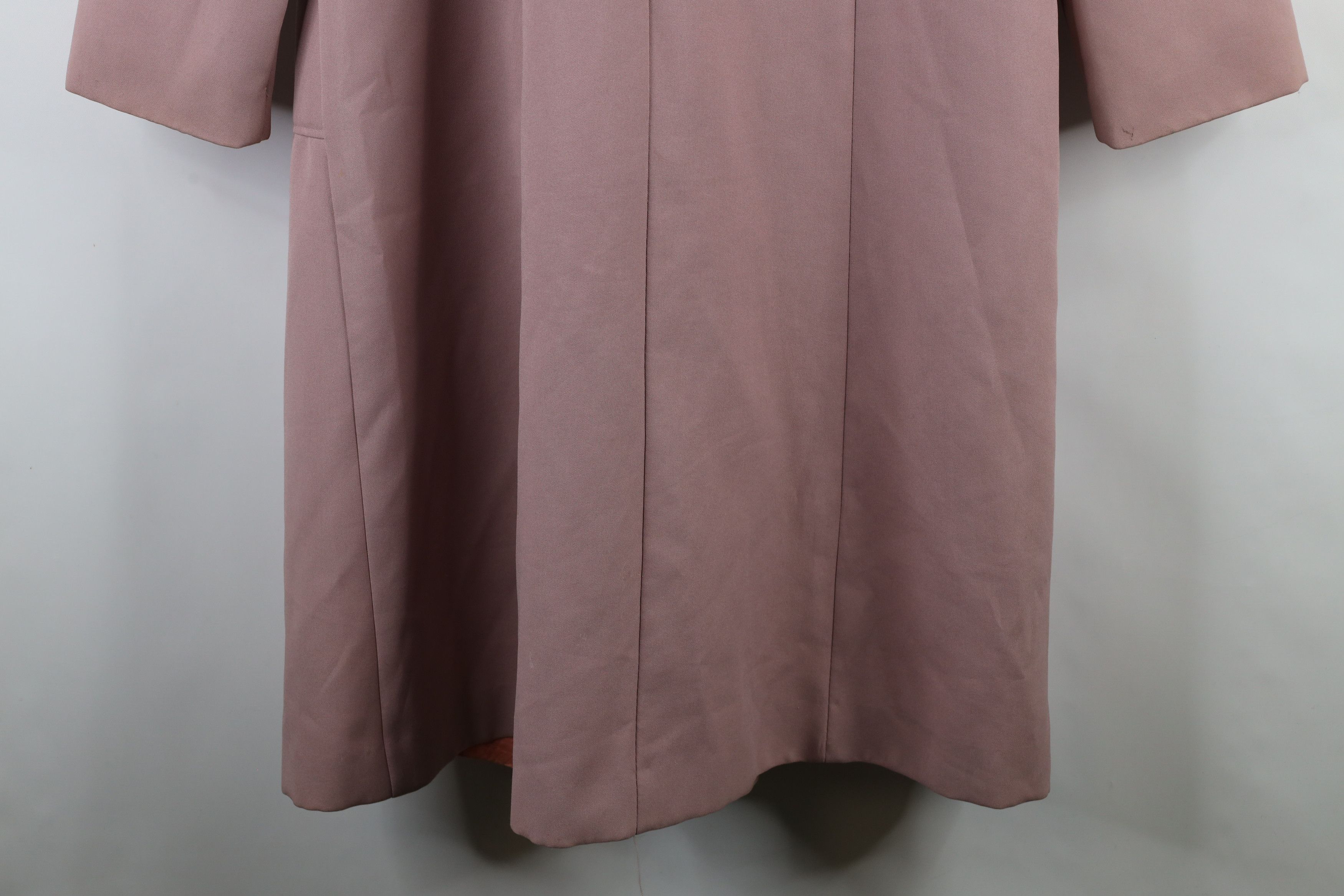 Vintage Vintage 70s Union Made Button Trench Coat Jacket Pink USA Size XL / US 12-14 / IT 48-50 - 18 Thumbnail