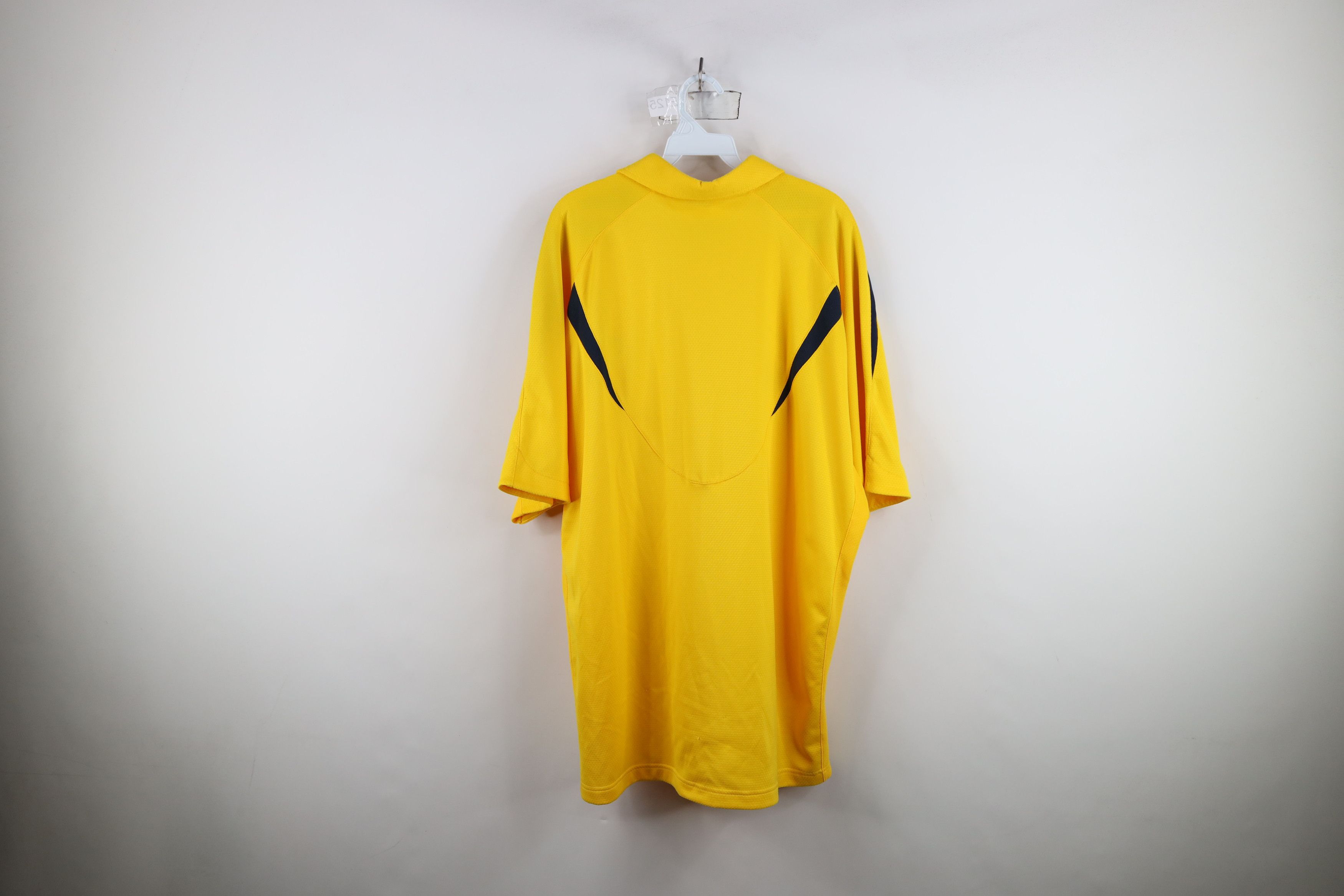 Nike Vintage Nike Mini Swoosh University of Michigan Thermal Polo Size US L / EU 52-54 / 3 - 14 Thumbnail