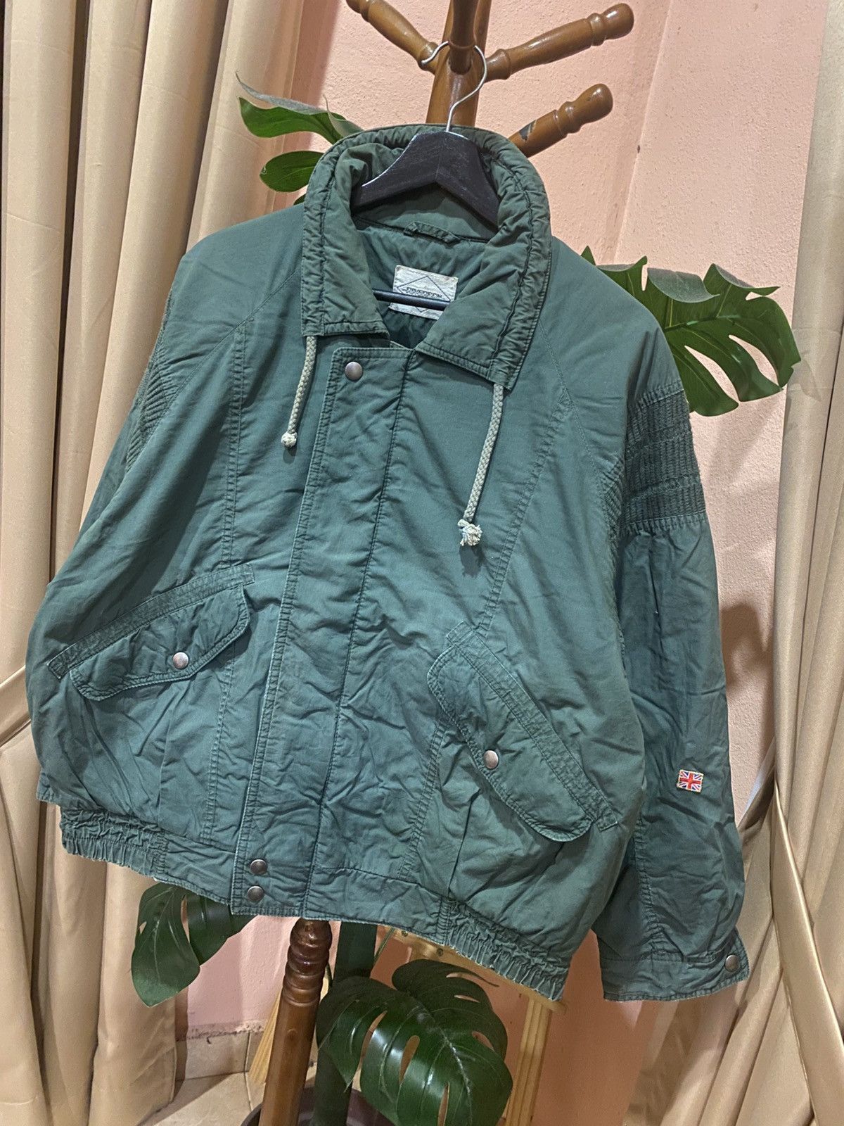 Vintage Vintage Emerson Military-Style Green Jacket – UK-Inspired Size US L / EU 52-54 / 3 - 2 Thumbnail