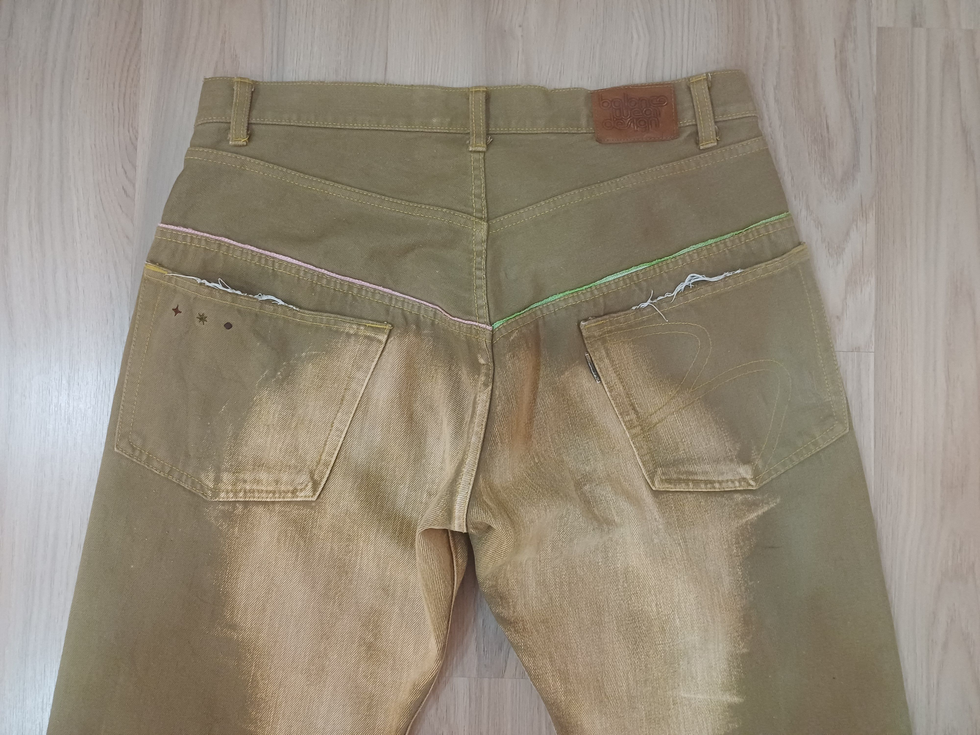 Japanese Brand Awesome bagy selvedge jeans pant Size US 32 / EU 48 - 6 Thumbnail