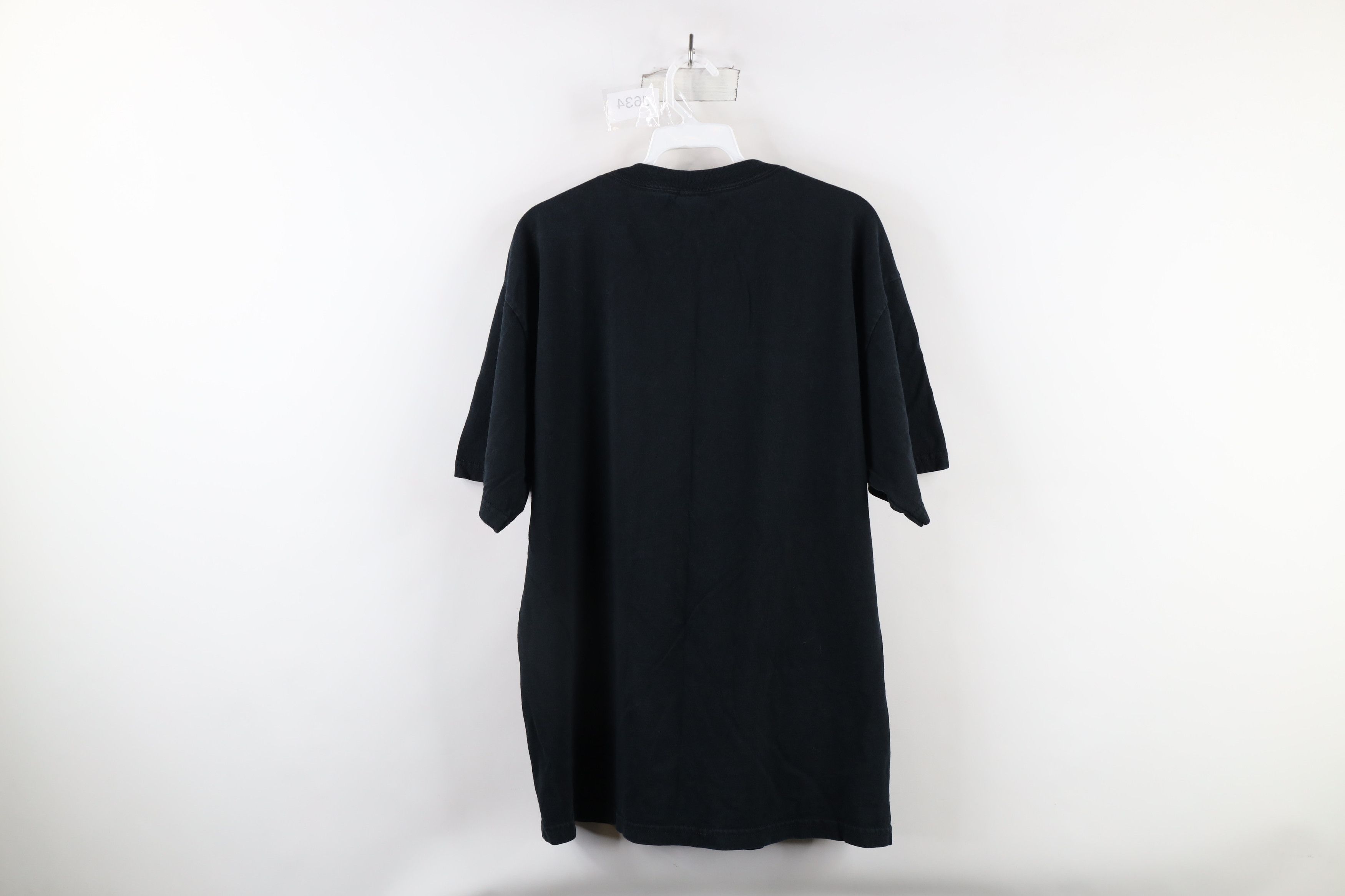 Vintage Vintage Streetwear Blank Heavyweight Cotton T-Shirt Black Size US L / EU 52-54 / 3 - 6 Thumbnail