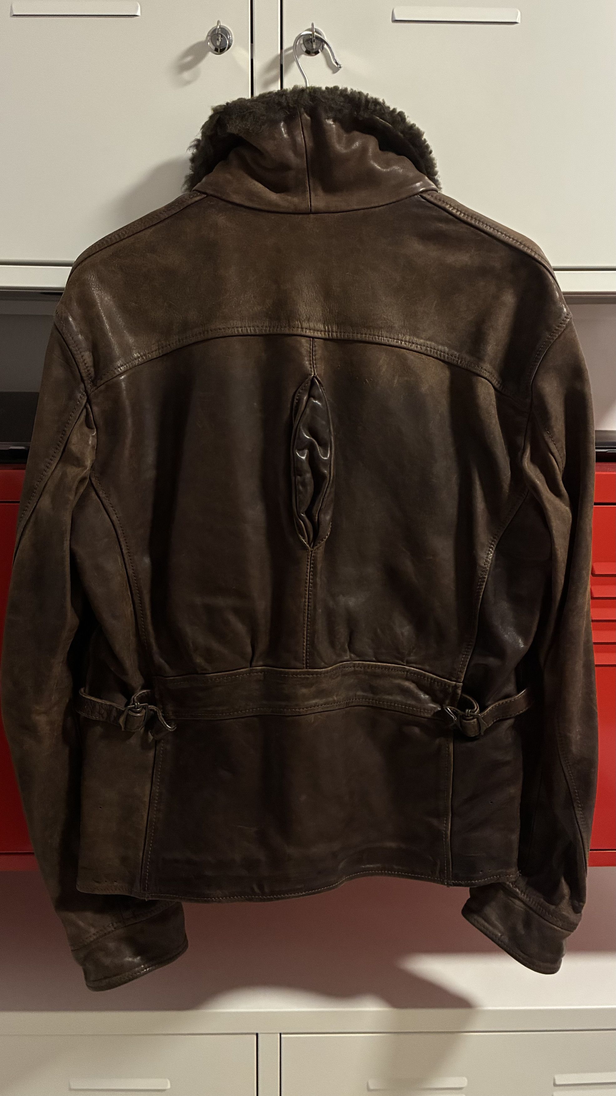 Levi's Vintage Clothing Levi's® Vintage Clothing LVC 30s Leather Coat Made in Italy Size US M / EU 48-50 / 2 - 2 Thumbnail