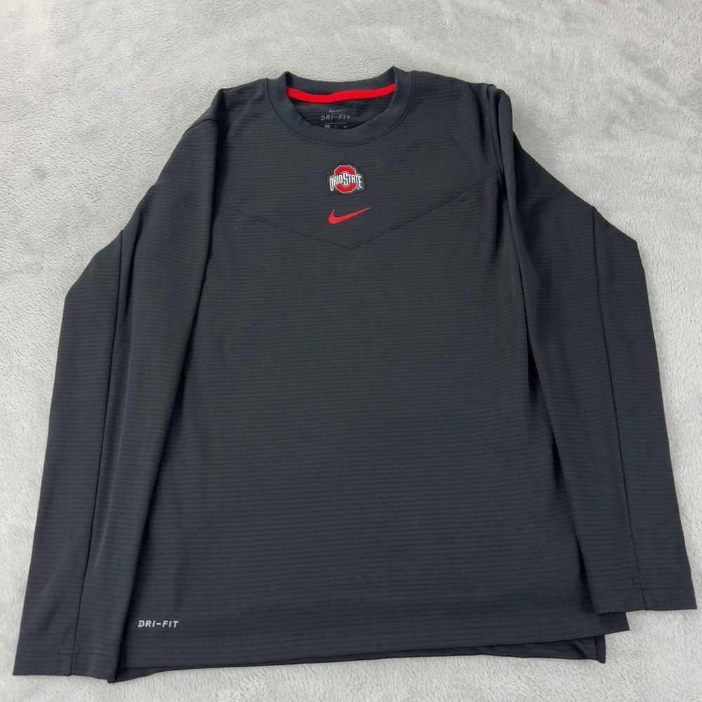 Nike NCAA Ohio State Nike Long Sleeve Shirt – Men’s Size S Size US S / EU 44-46 / 1 - 1 Thumbnail