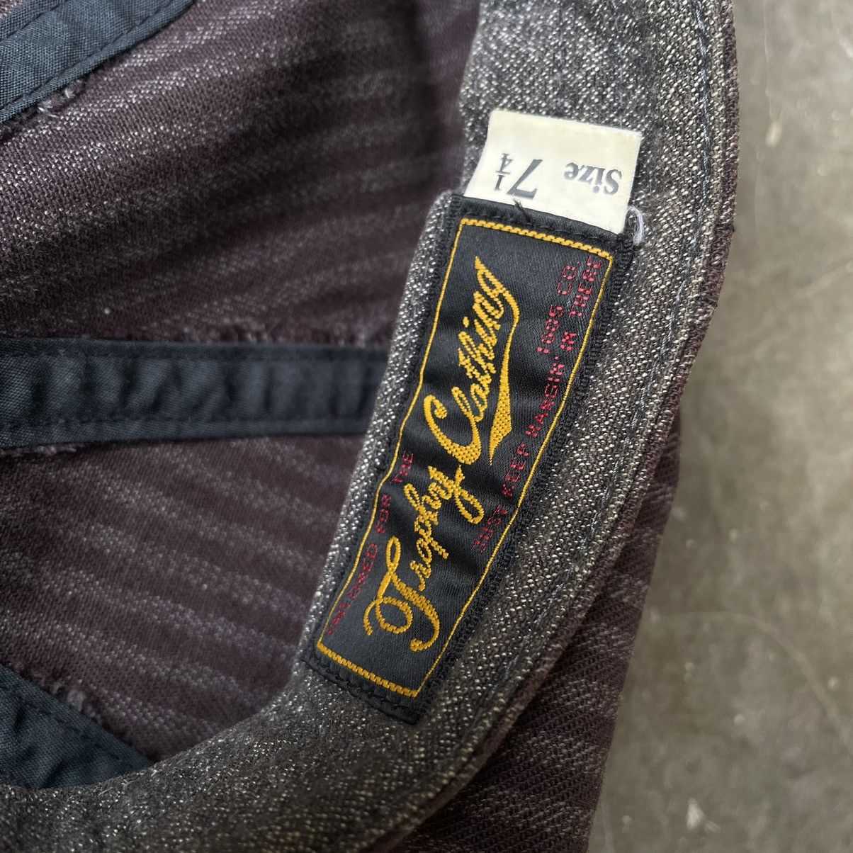 Japanese Brand × Trophy Clothing × Vintage Trophy clothing newsboy cap Size ONE SIZE - 4 Thumbnail