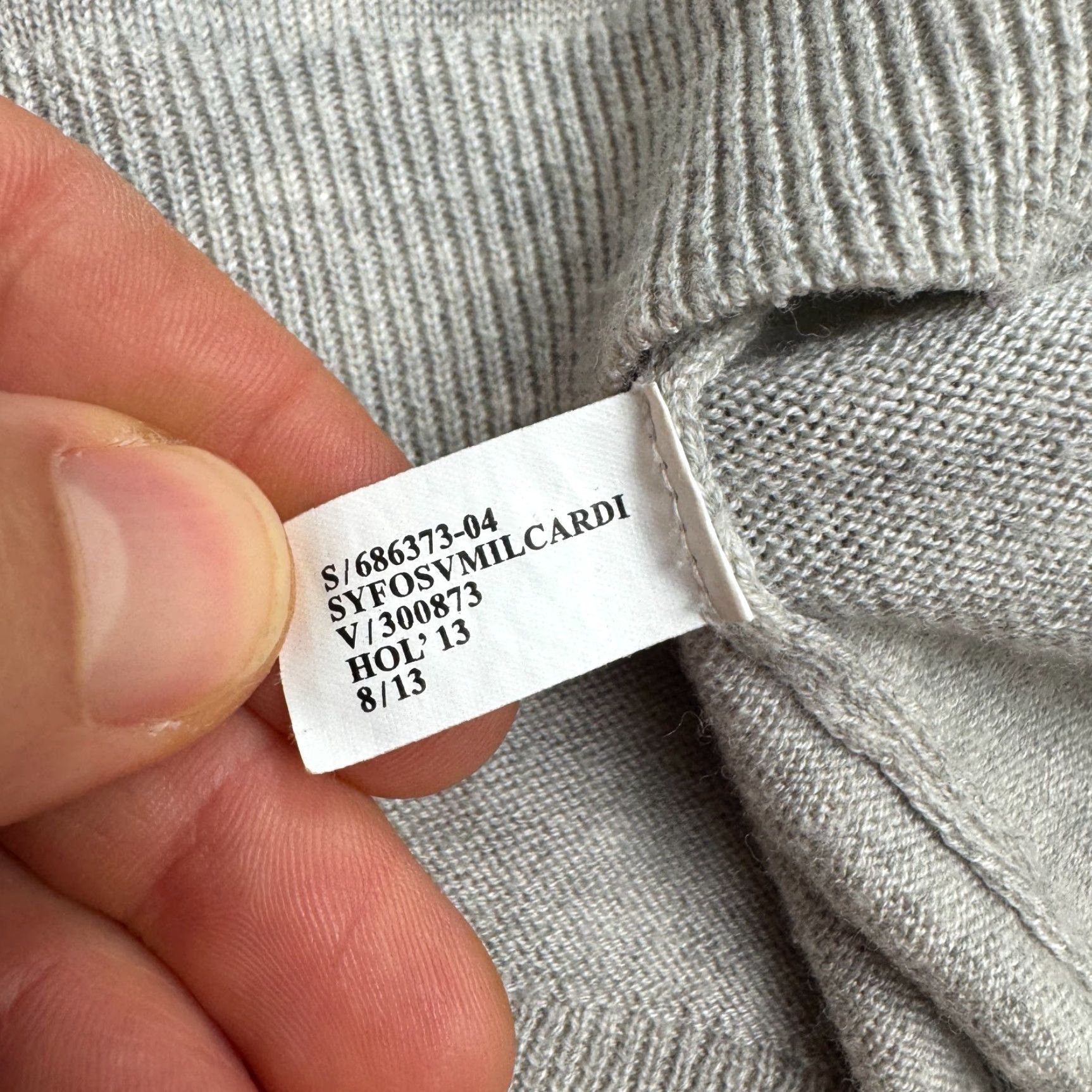 Banana Republic Banana Republic Cardigan Sweater Wool Blend Button up Gray Womens Small Knit Stretch Classic Size S / US 4 / IT 40 - 6 Thumbnail